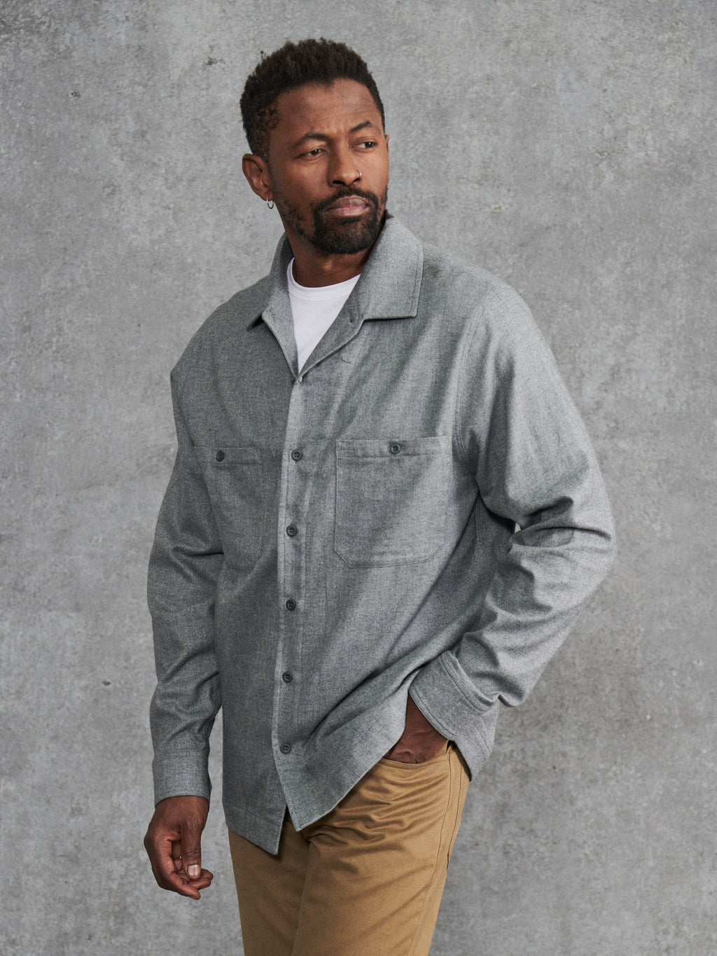 The Convertible Military Shirt