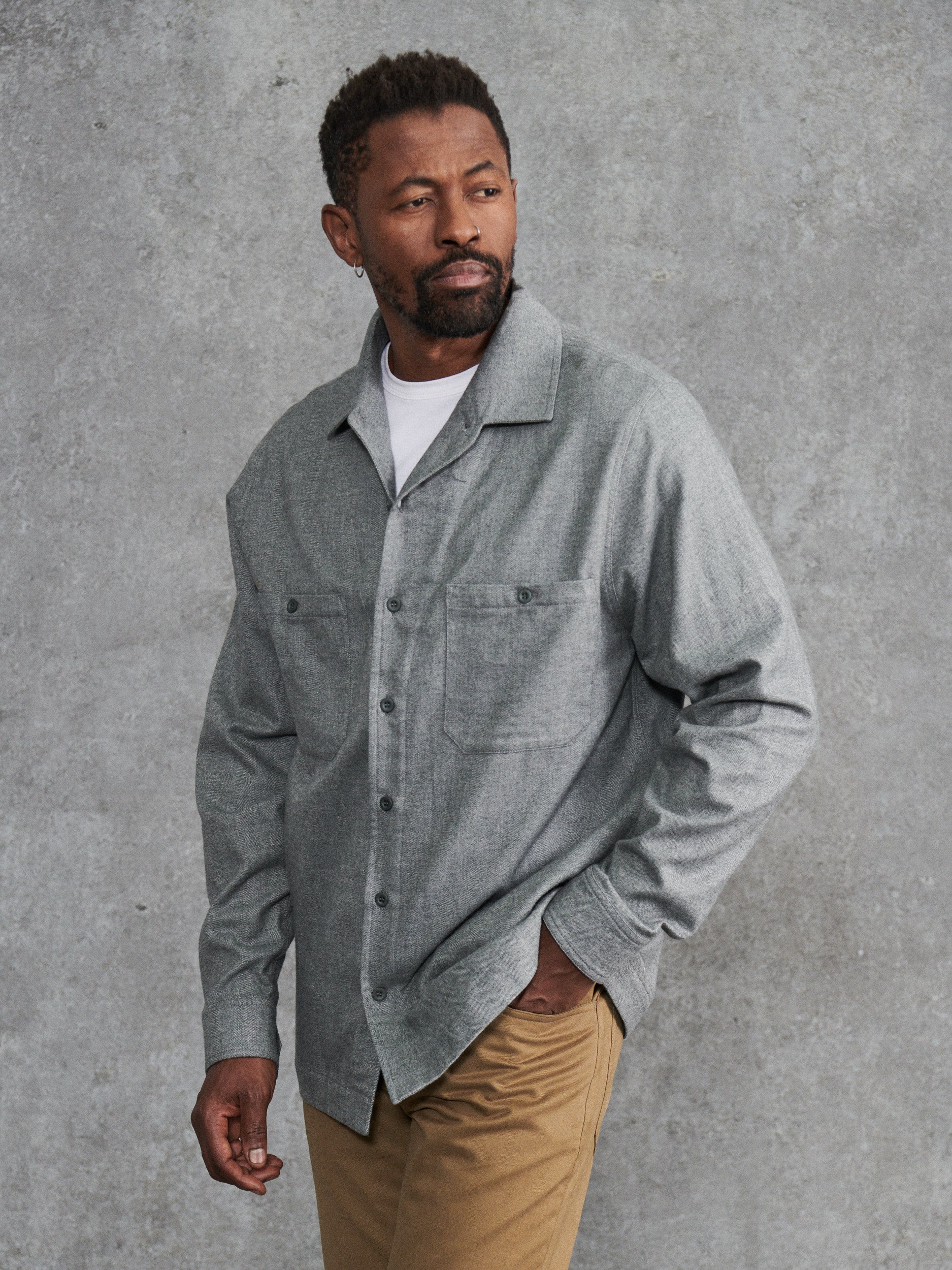 The Convertible Military Shirt