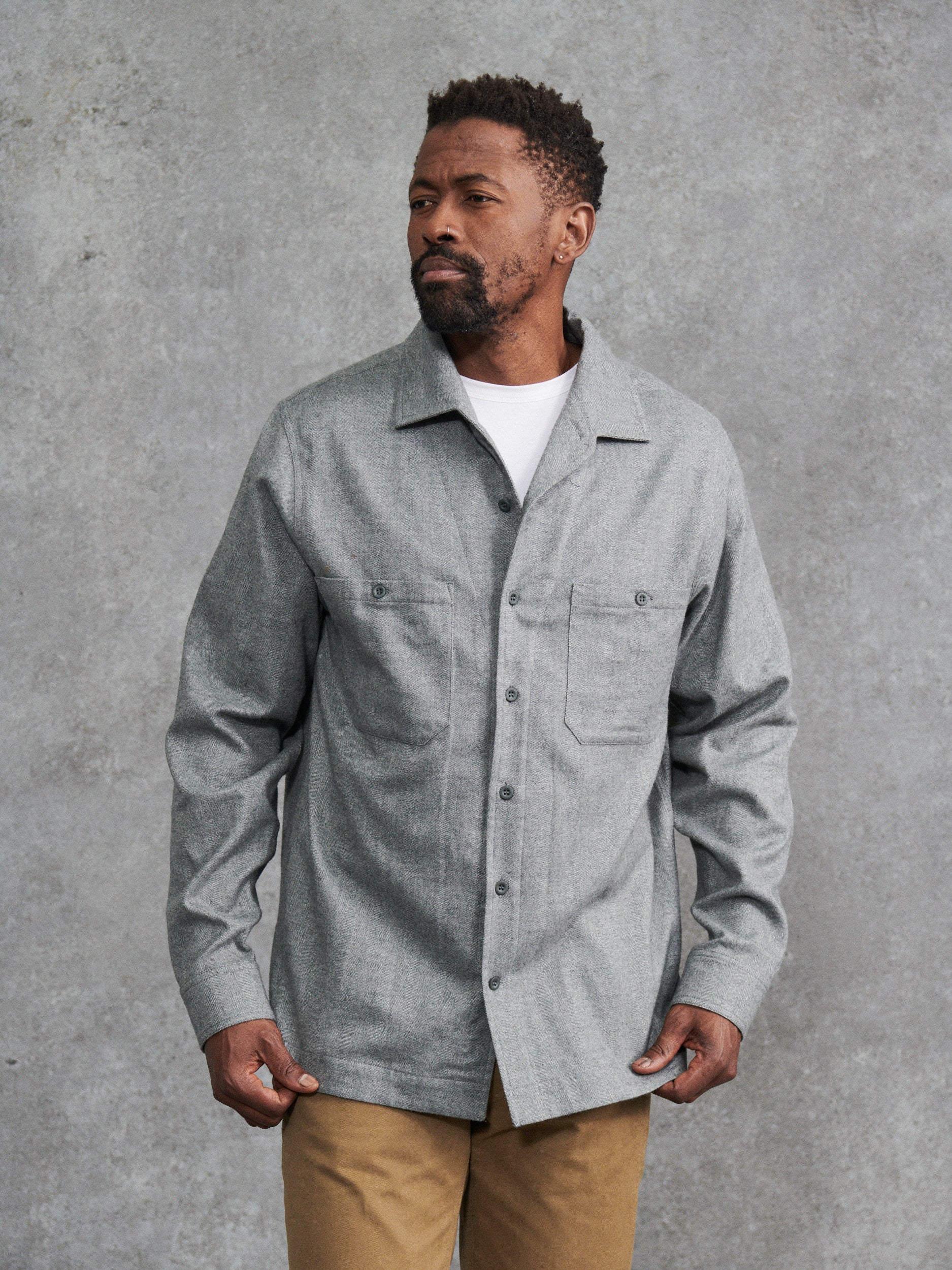 The Convertible Military Shirt