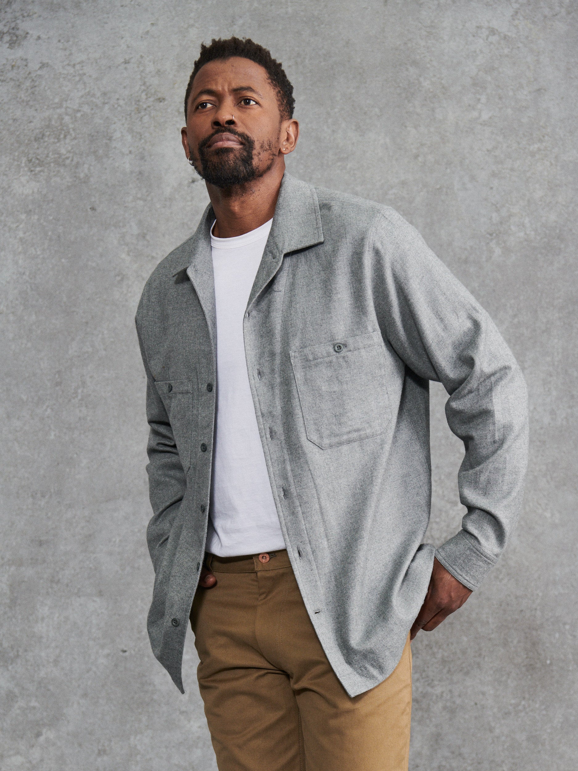 The Convertible Military Shirt