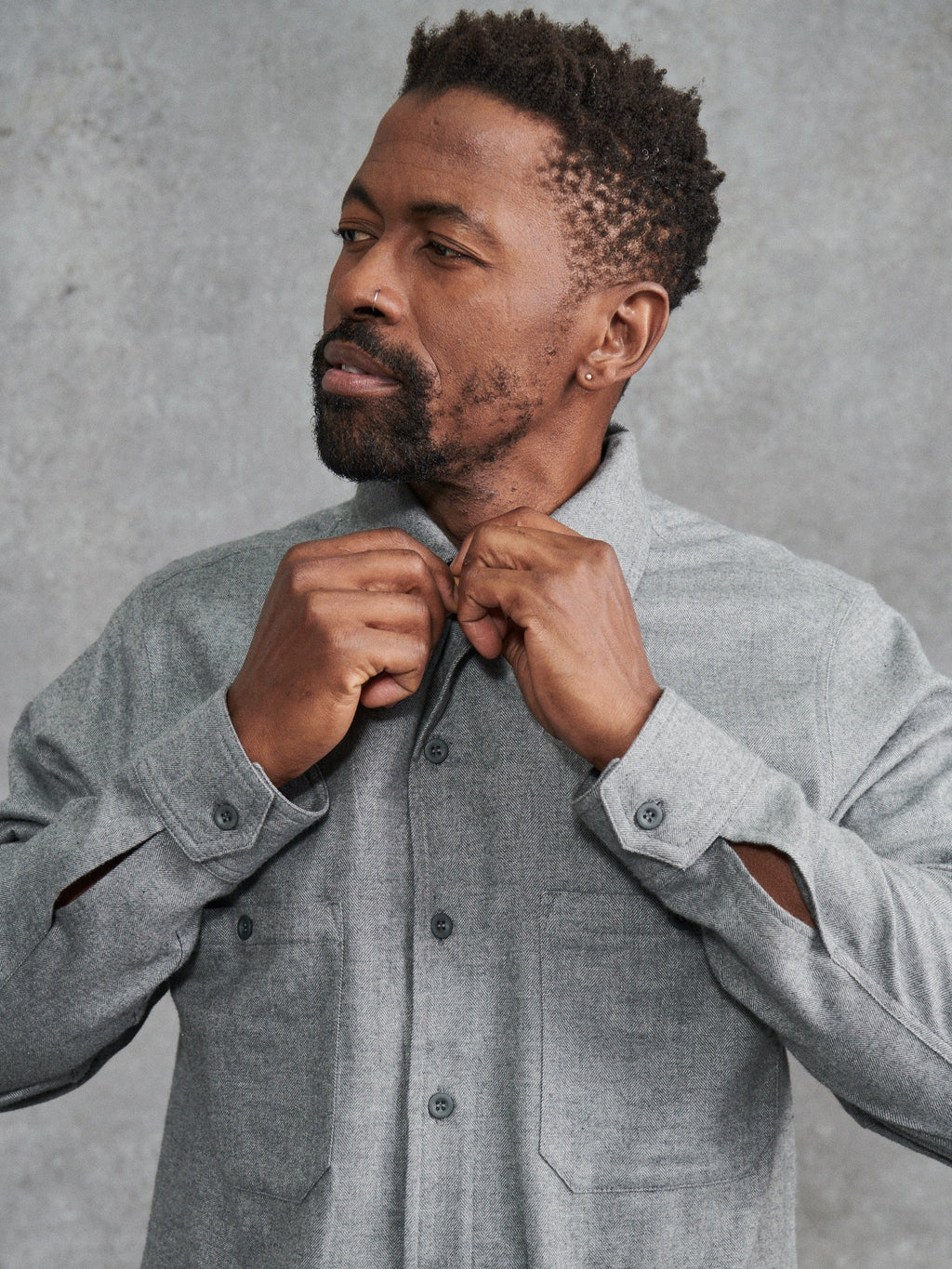 The Convertible Military Shirt