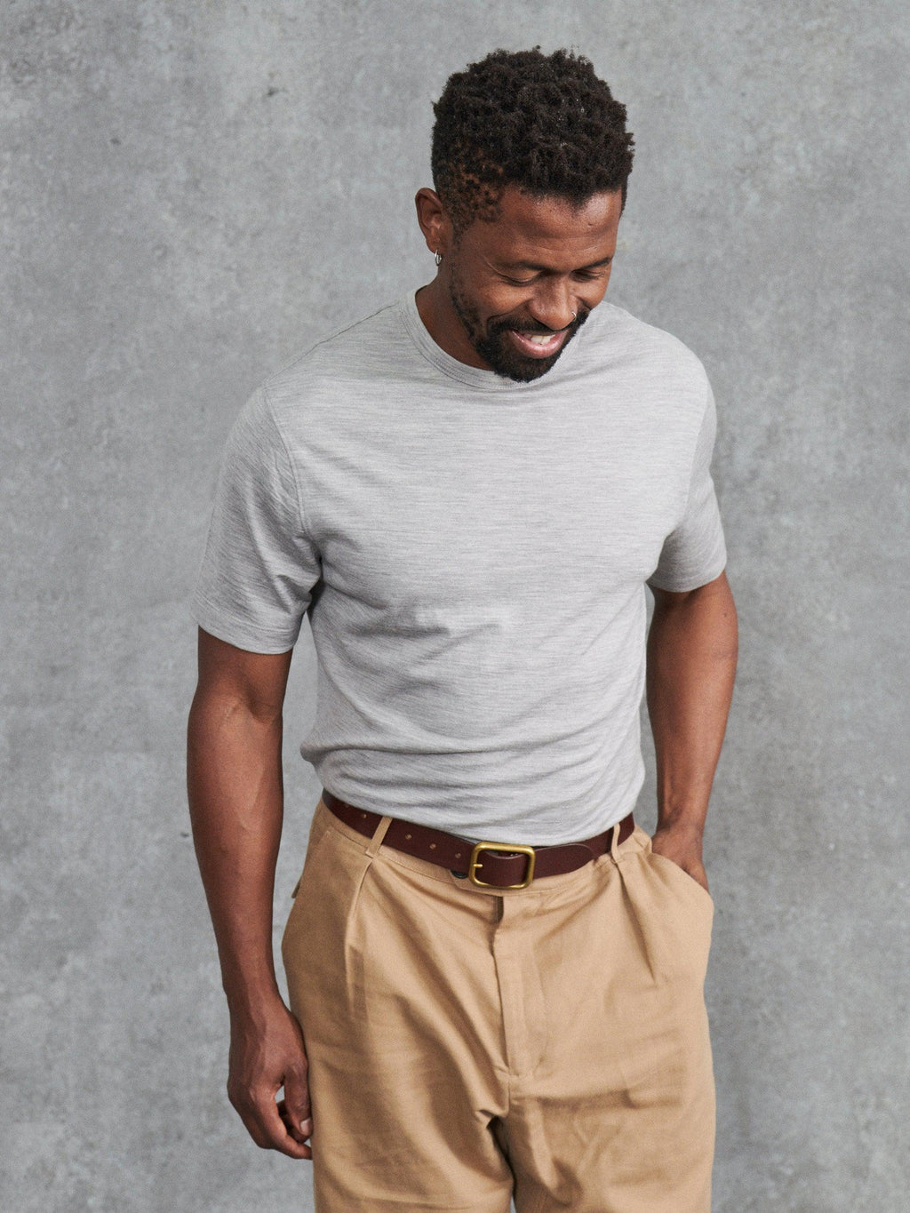 The Foundation Tee - Light Grey