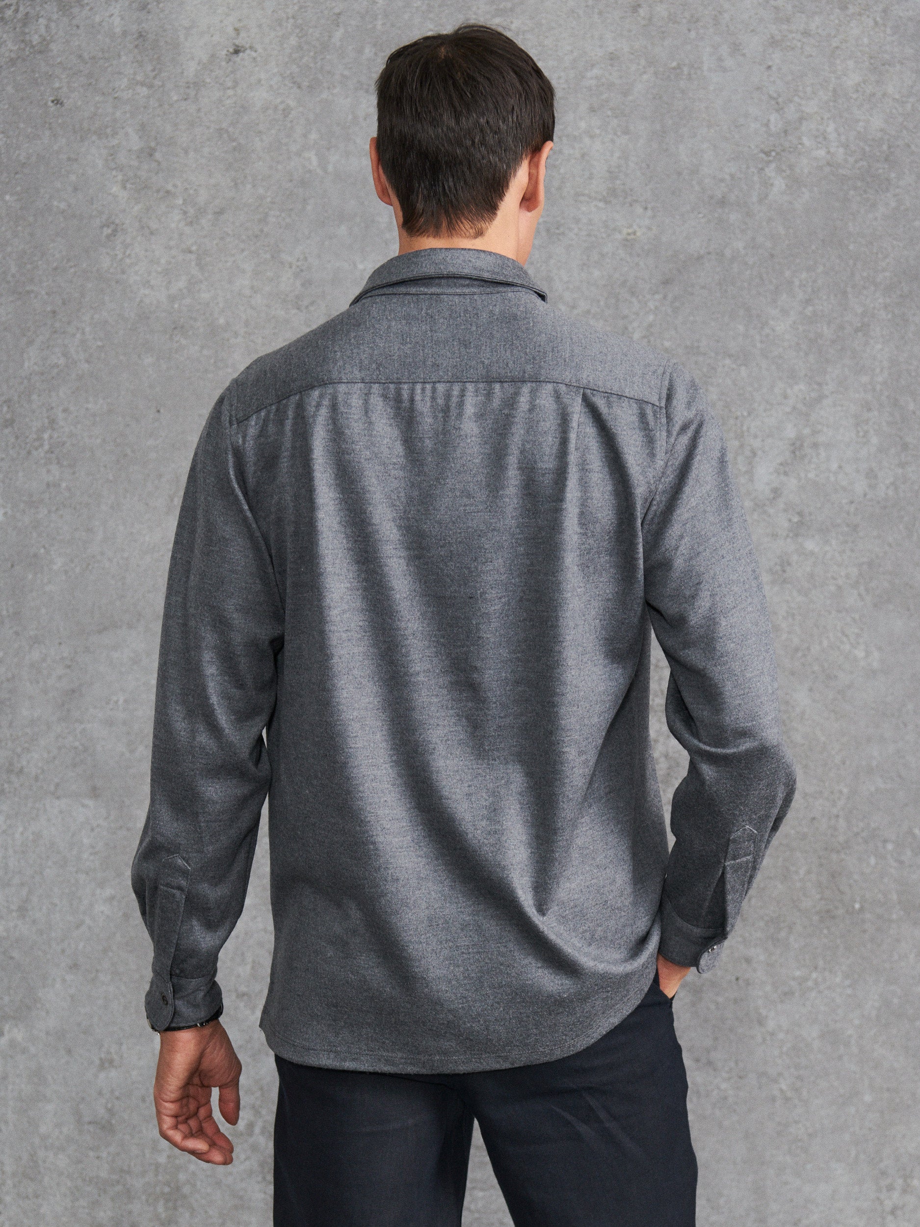 The Jersey Shirt - Cobble Grey