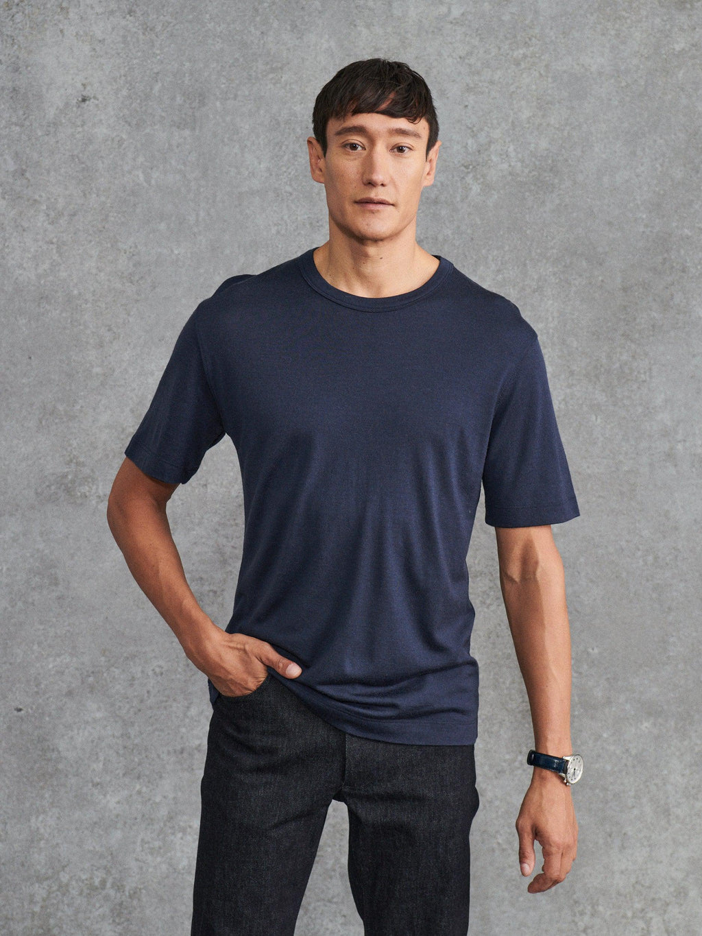The Manchester Merino - Navy