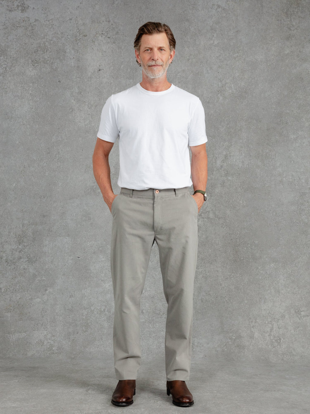 The Brushed Twill Chino