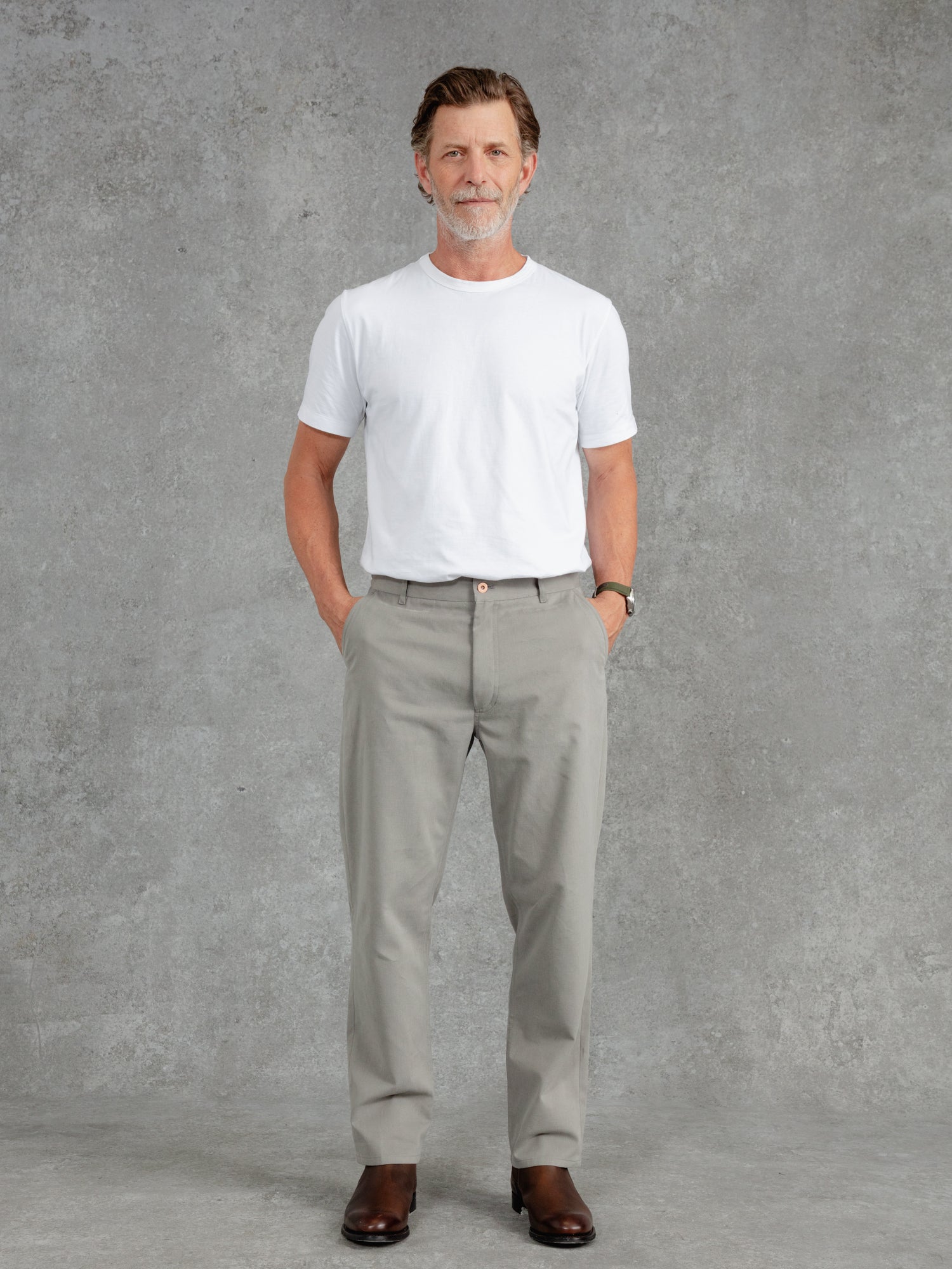 The Brushed Twill Chino