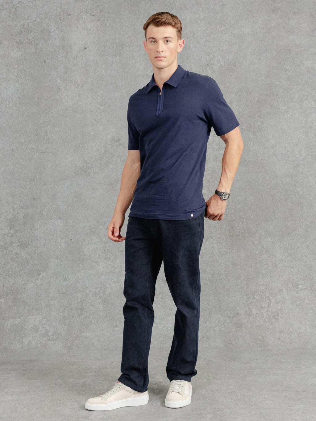 The Ashley Zip Polo