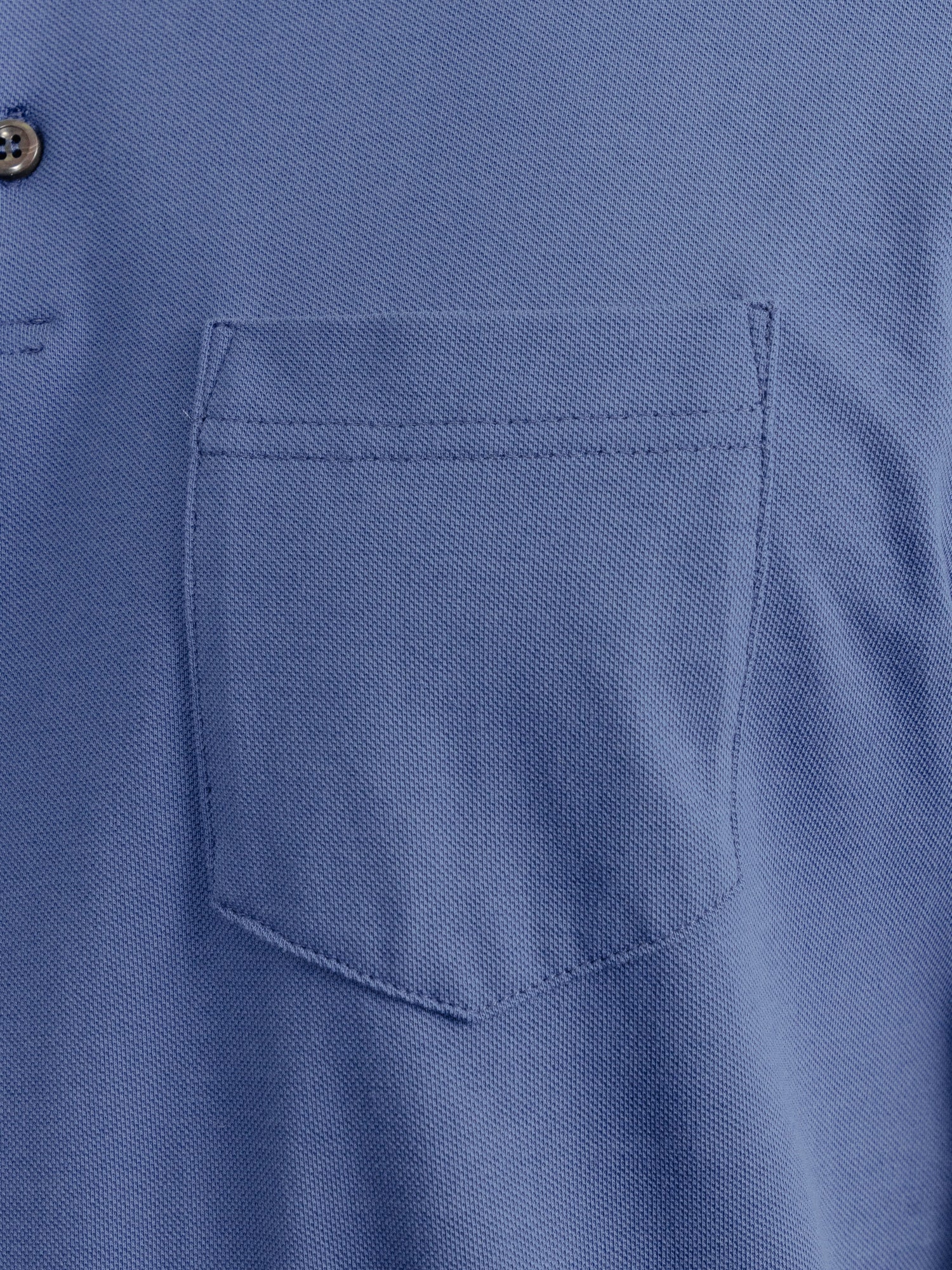 The Edmond Pique Polo - Prussian Blue