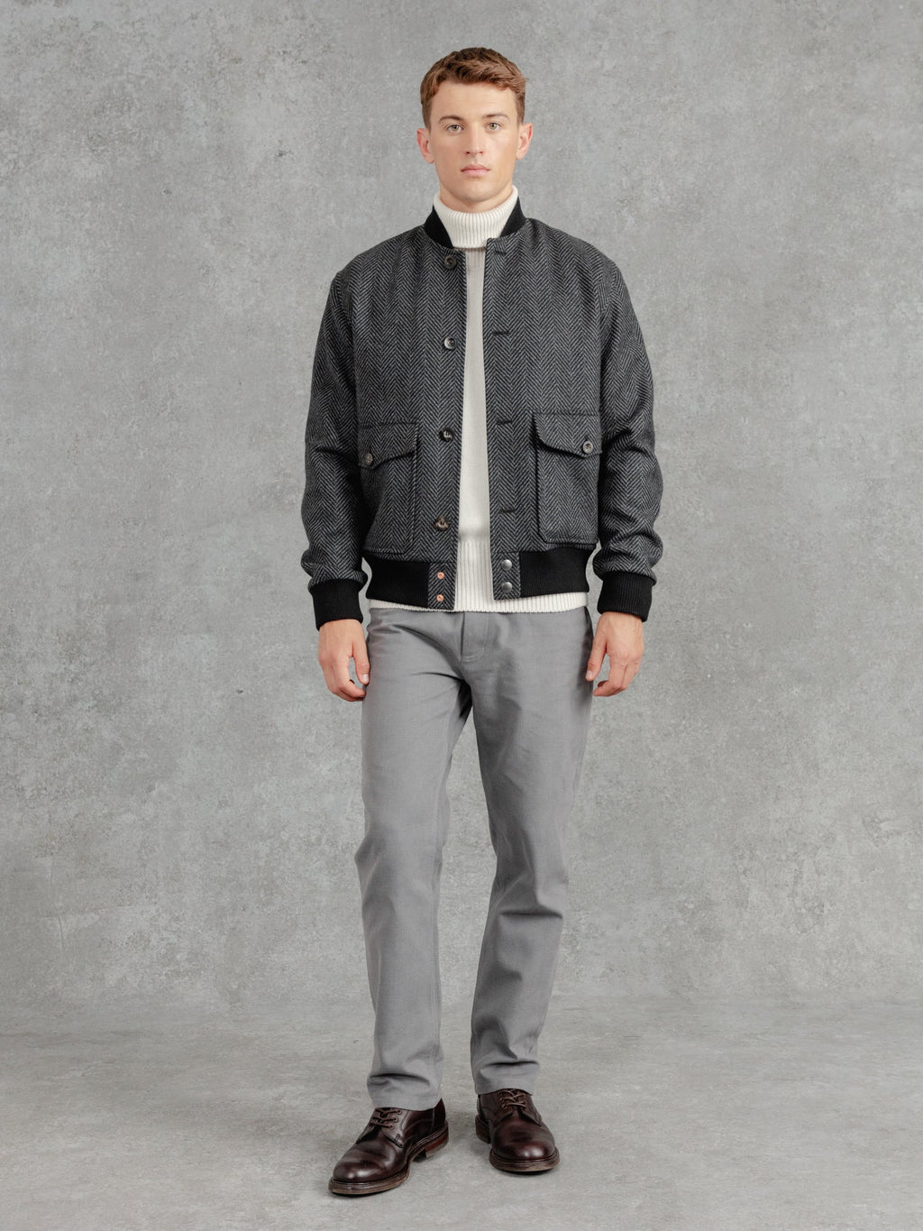 The Herringbone Bomber