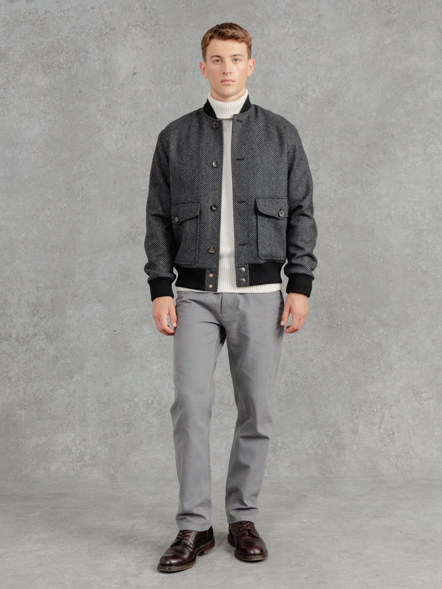 The Herringbone Bomber