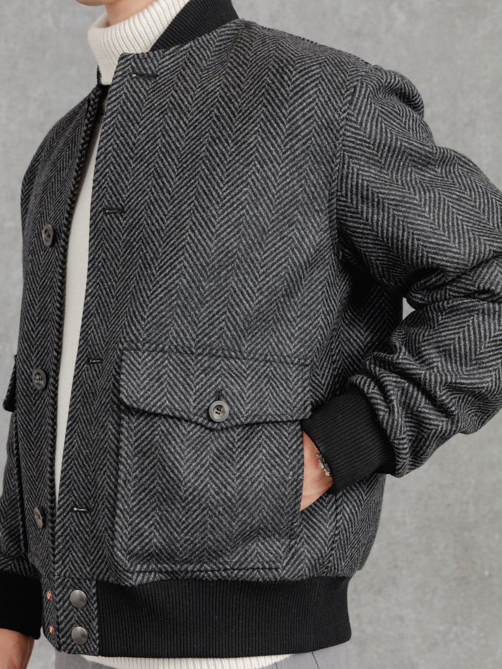 The Herringbone Bomber