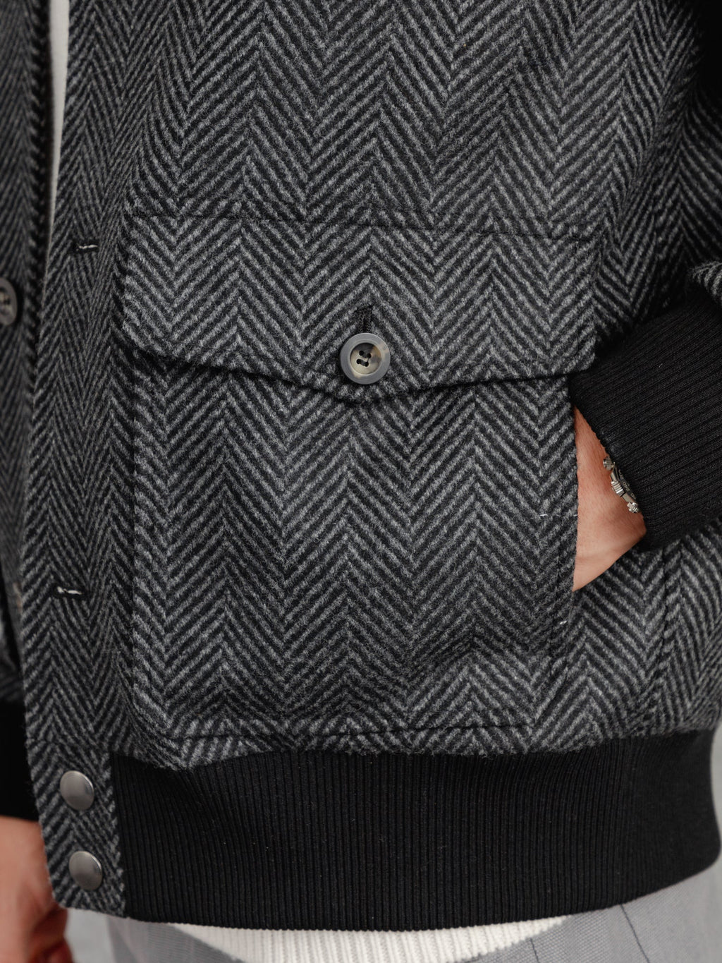 The Herringbone Bomber