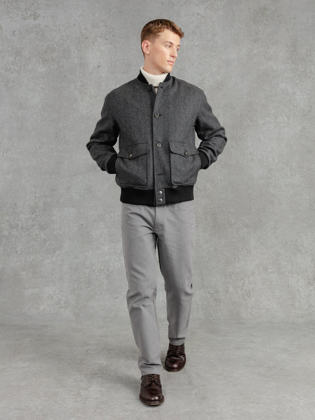 The Herringbone Bomber