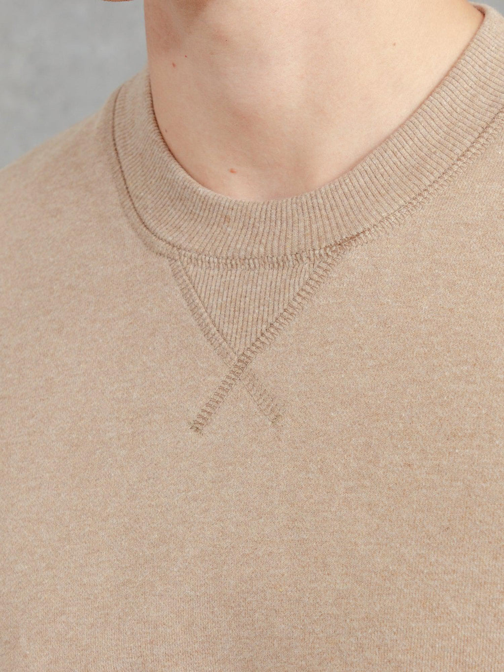 The PW Crew Neck Sweat 2.0 - Biscuit