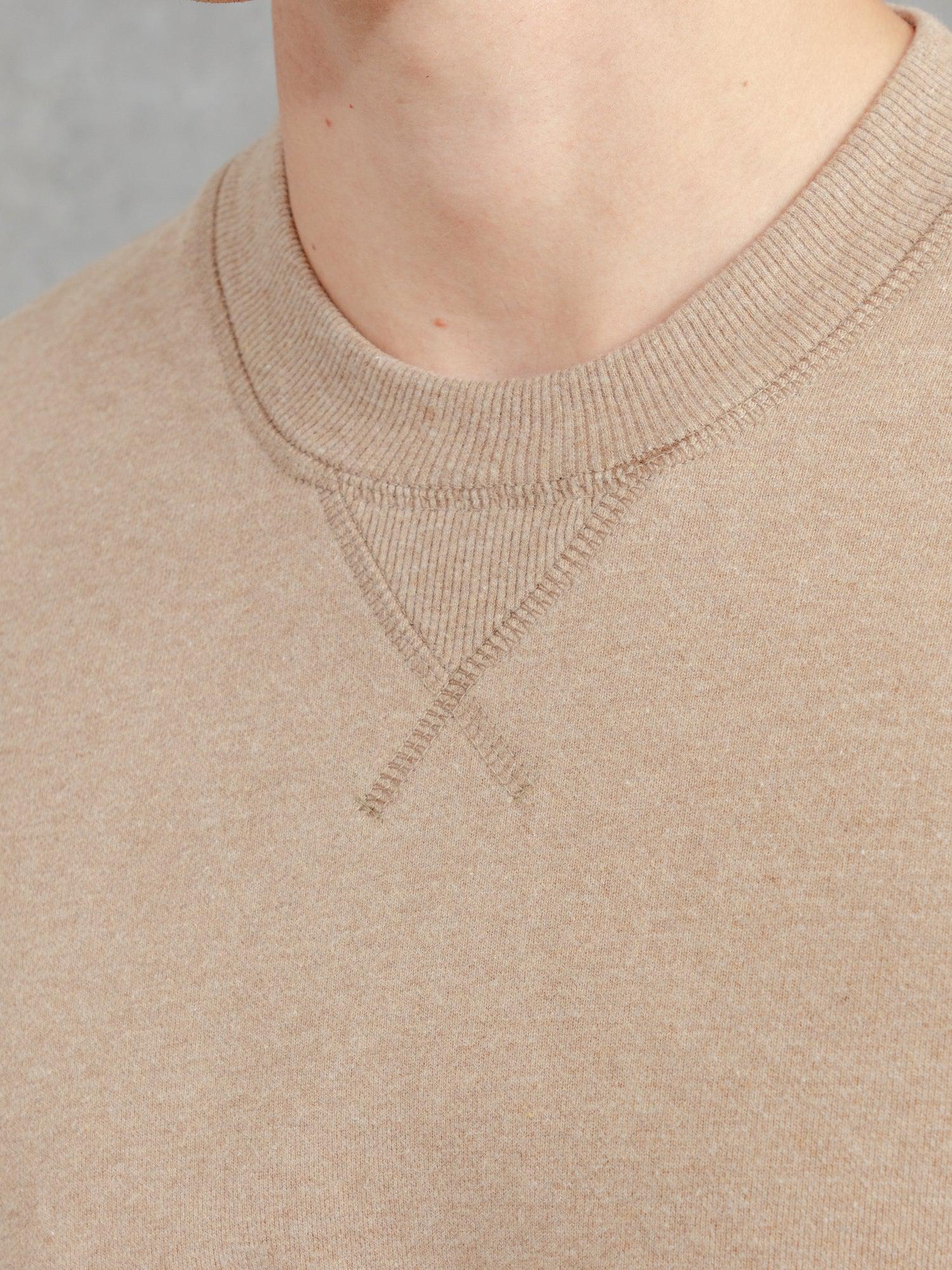 The PW Crew Neck Sweat 2.0 - Biscuit