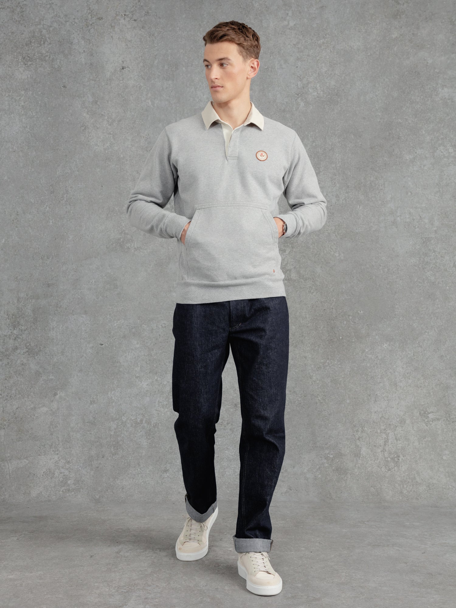 The Rose of Lancaster Rugby Shirt - Charcoal