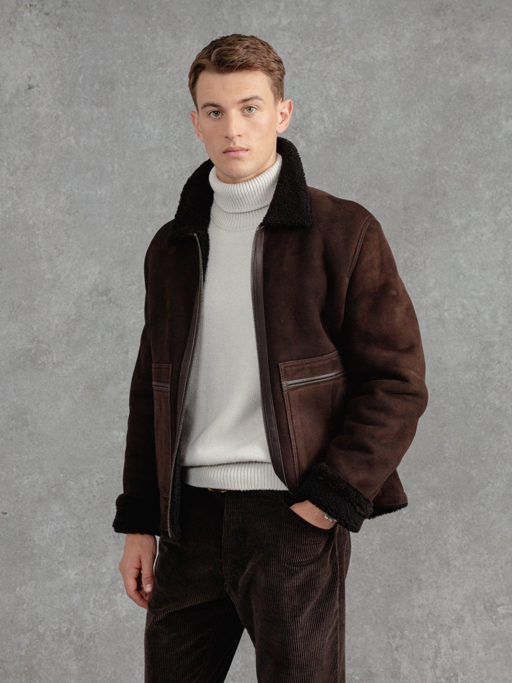 The Shearling Pilot's Bomber