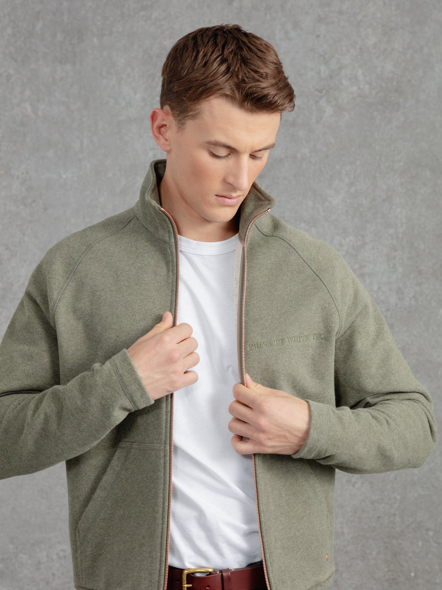 The Funnel Neck 3.0 - Moss Green