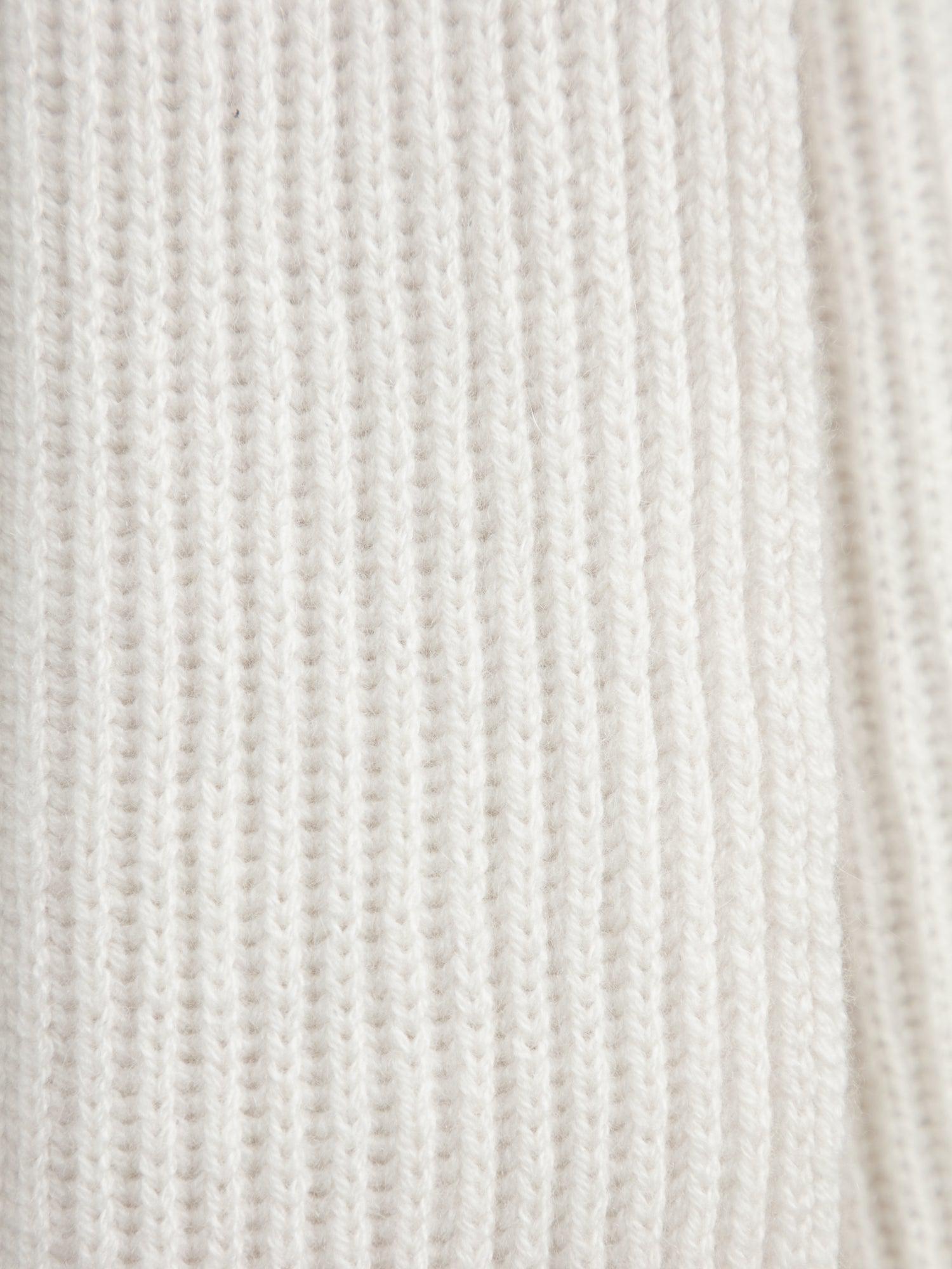 The Cashmere Ribbed Scarf