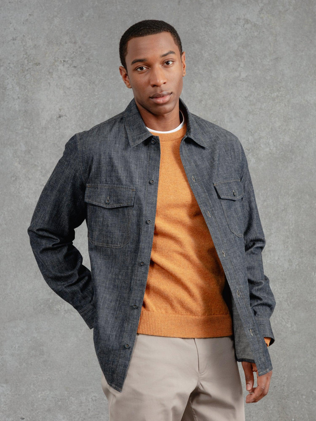 The Denim Utility Shirt