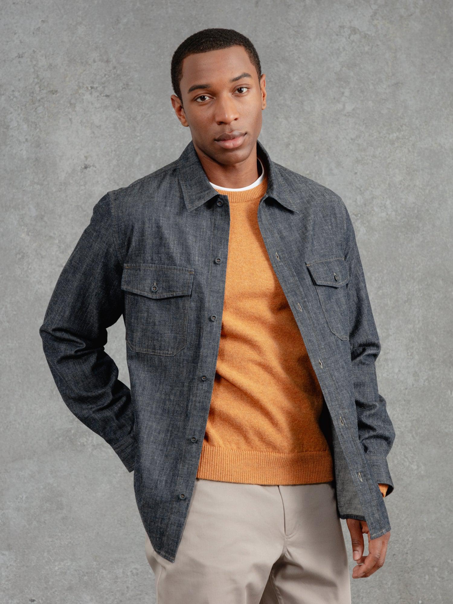 The Denim Utility Shirt