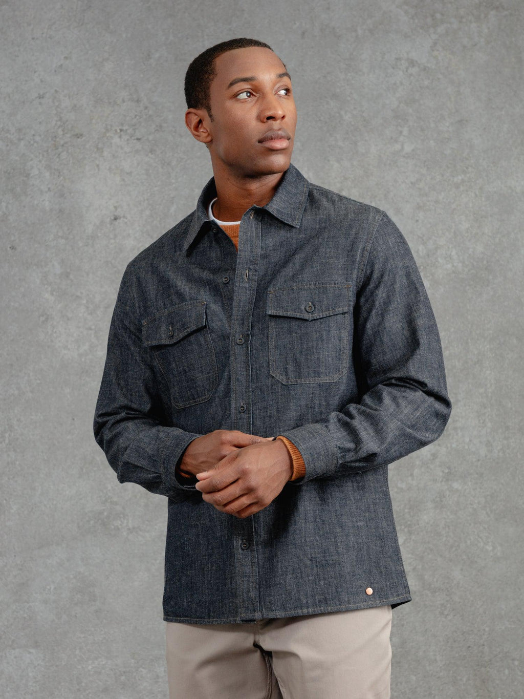 The Denim Utility Shirt