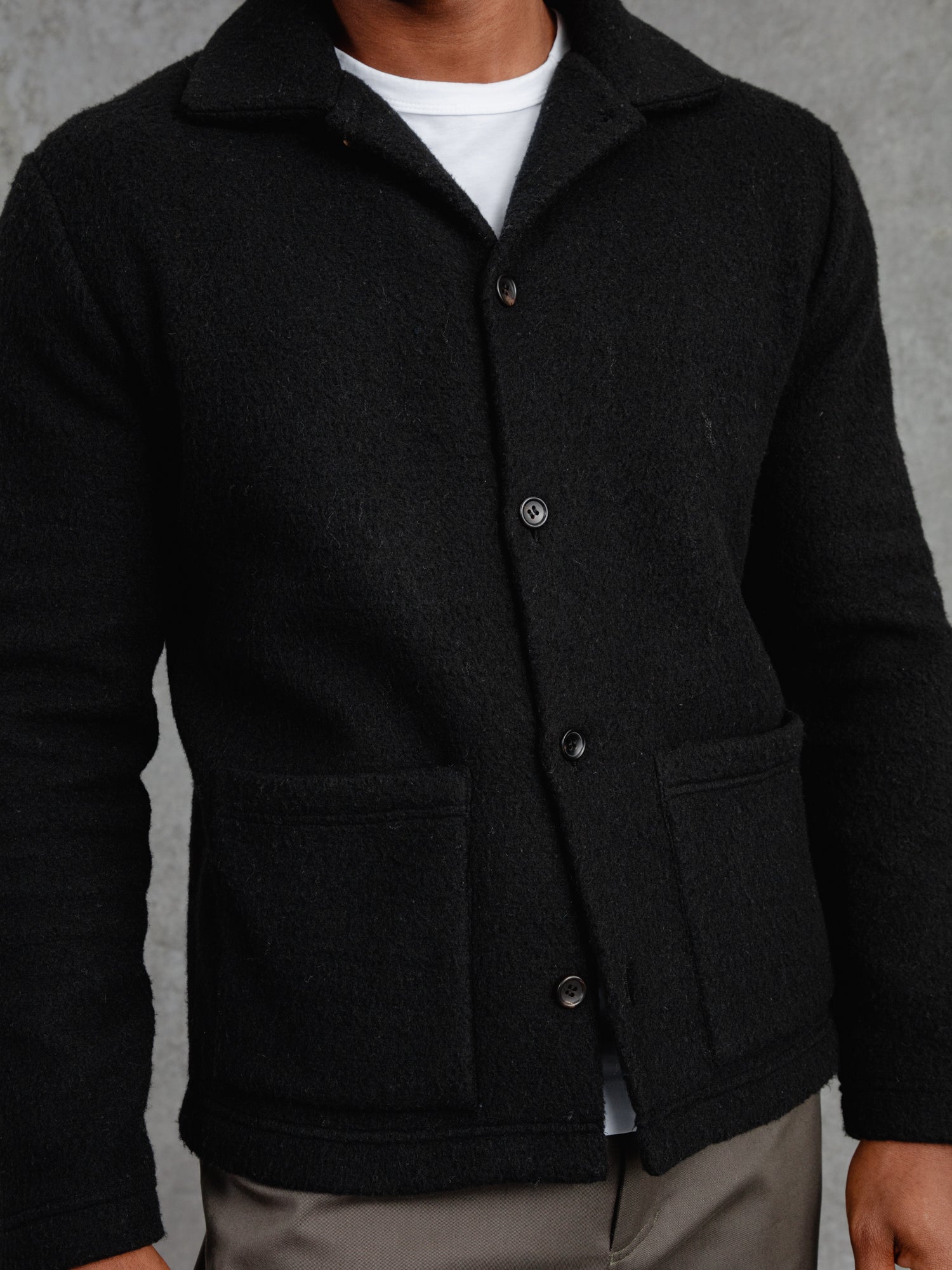 The Fleece Button Through Jacket