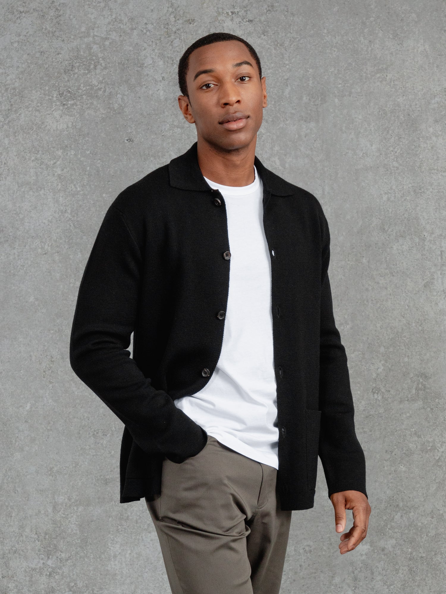 The Merino Knitted Jacket