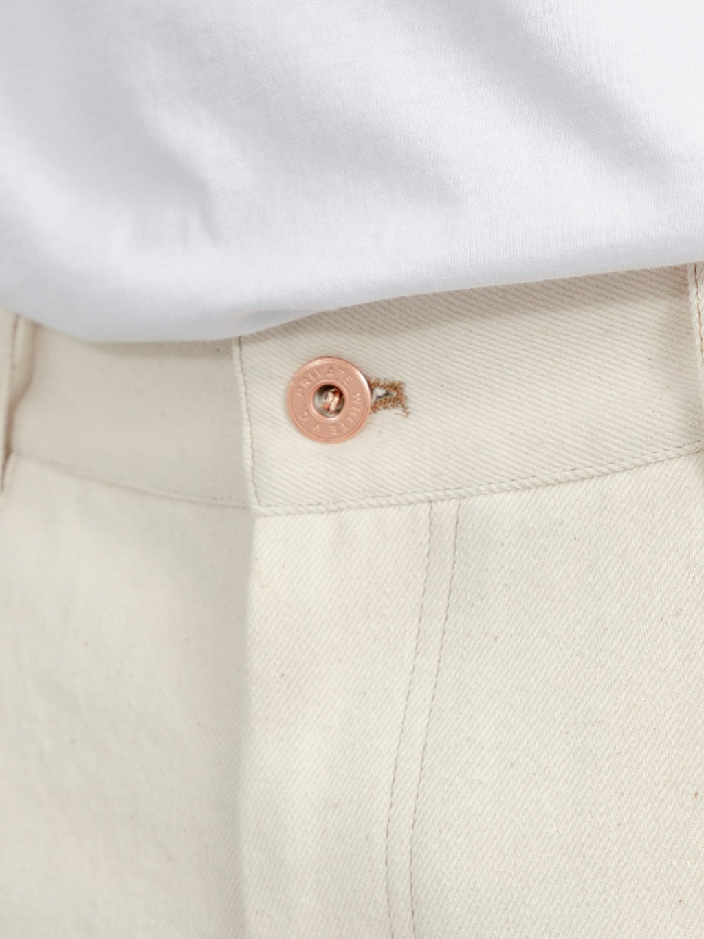 The 5 Pocket Jeans - Alabaster