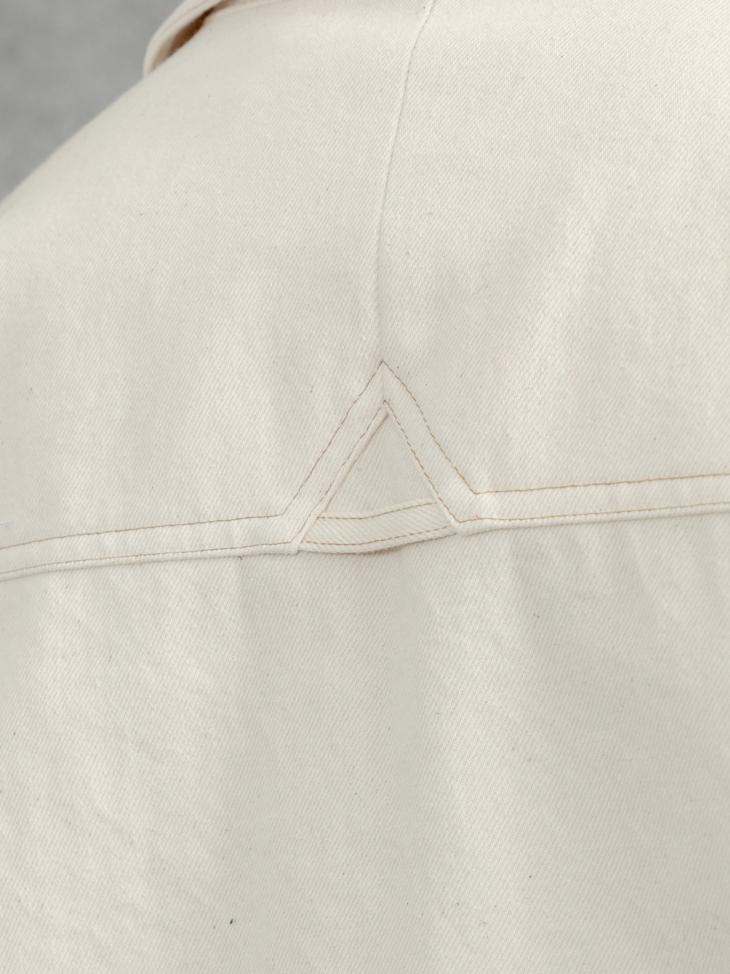 The Denim Mill Jacket - Alabaster