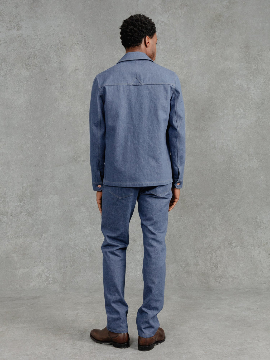 The Denim Mill Jacket - Azure