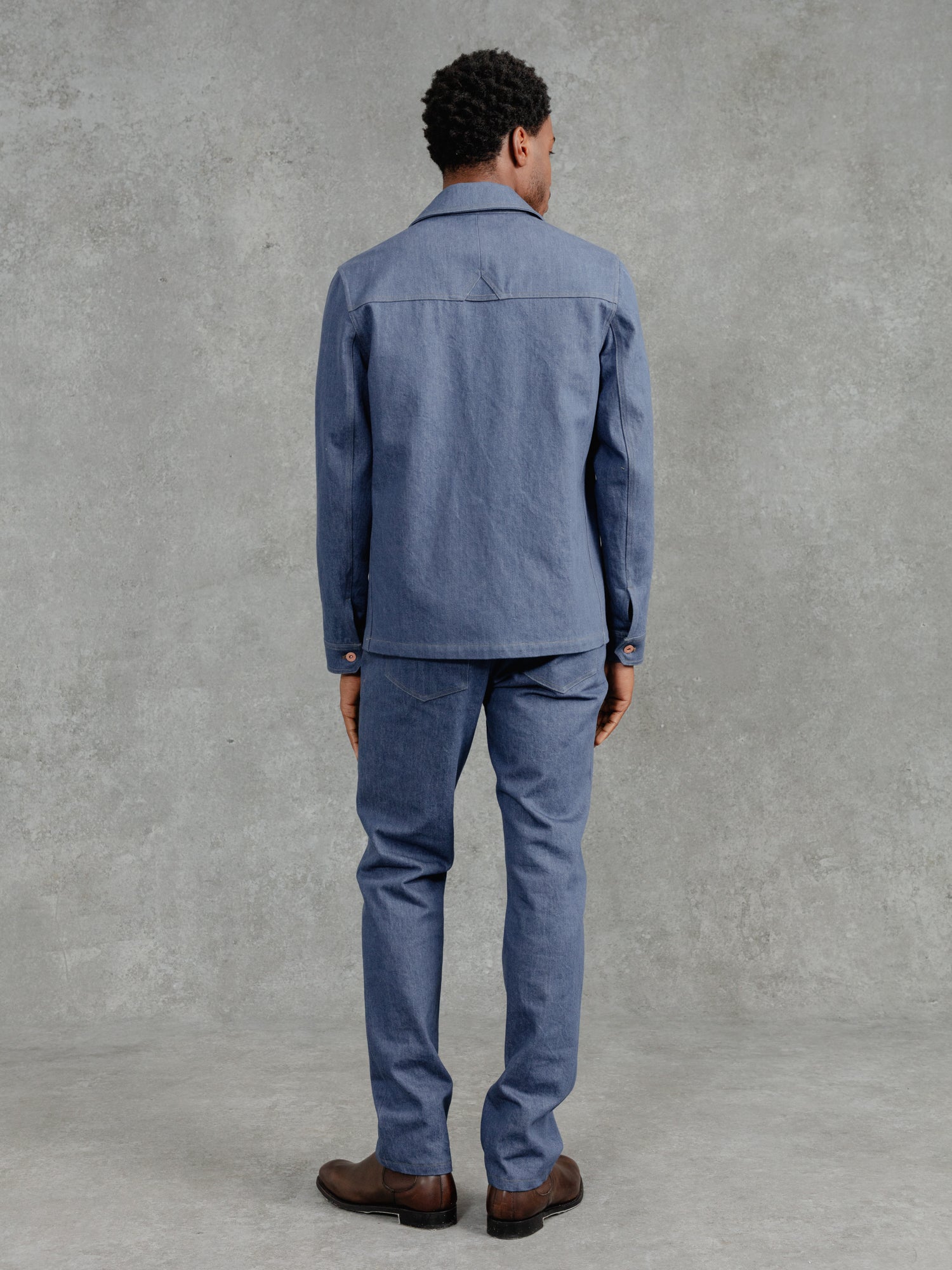 The Denim Mill Jacket - Azure