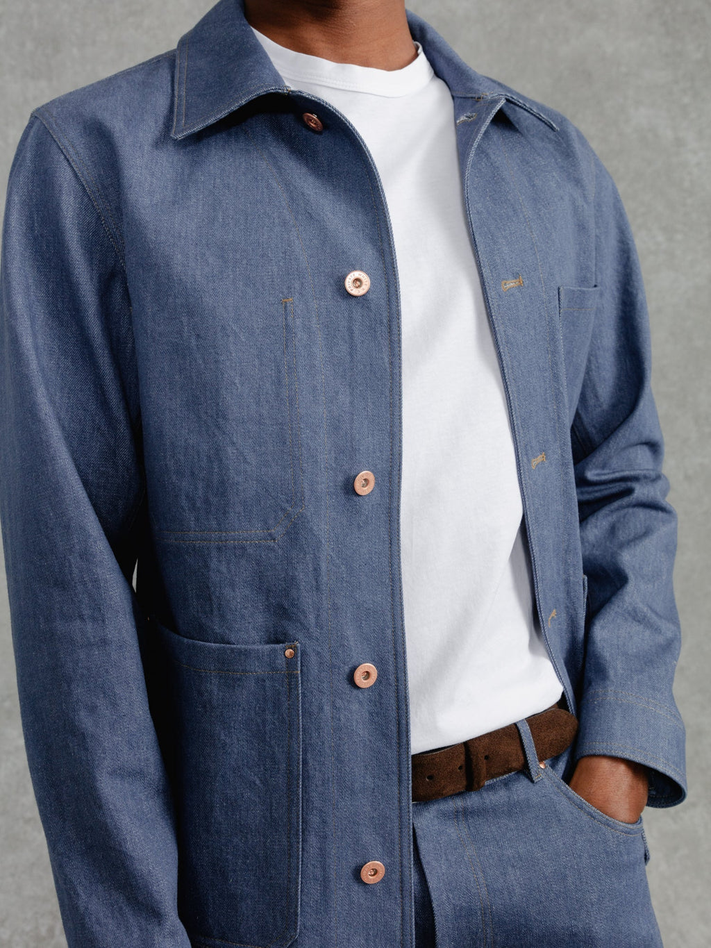 The Denim Mill Jacket - Azure