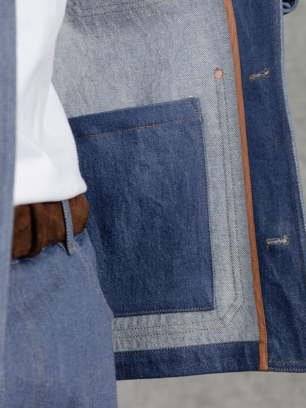 The Denim Mill Jacket - Azure