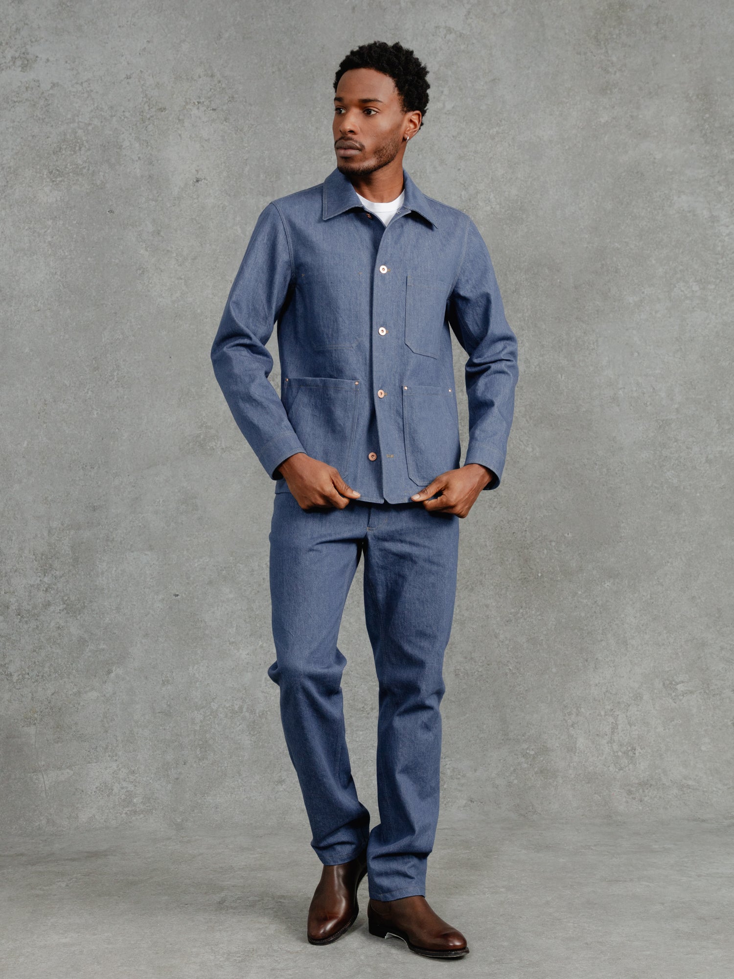 The Denim Mill Jacket - Azure