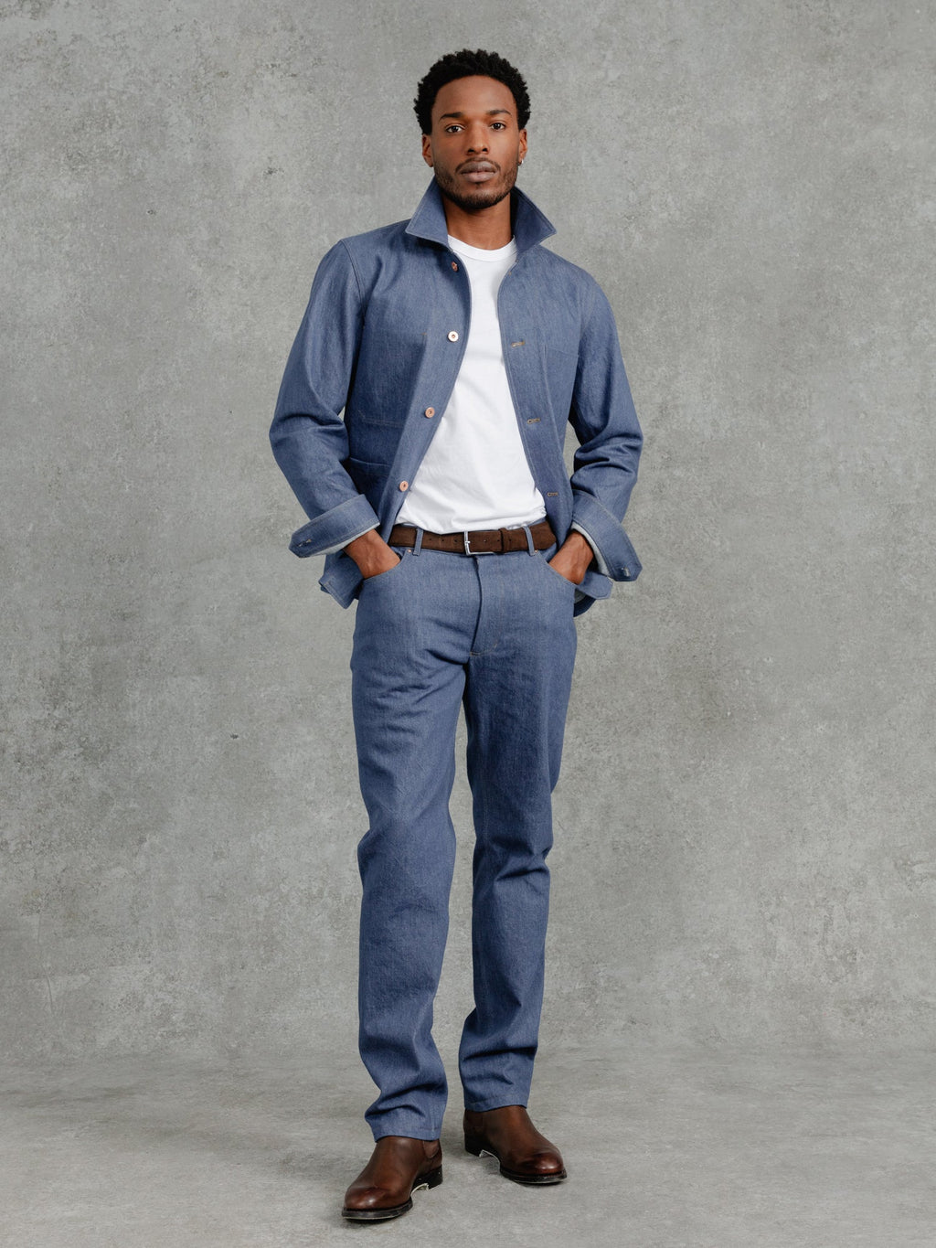 The Denim Mill Jacket - Azure