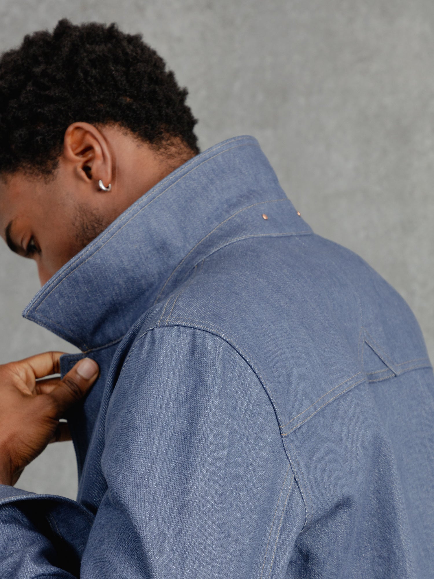 The Denim Mill Jacket - Azure