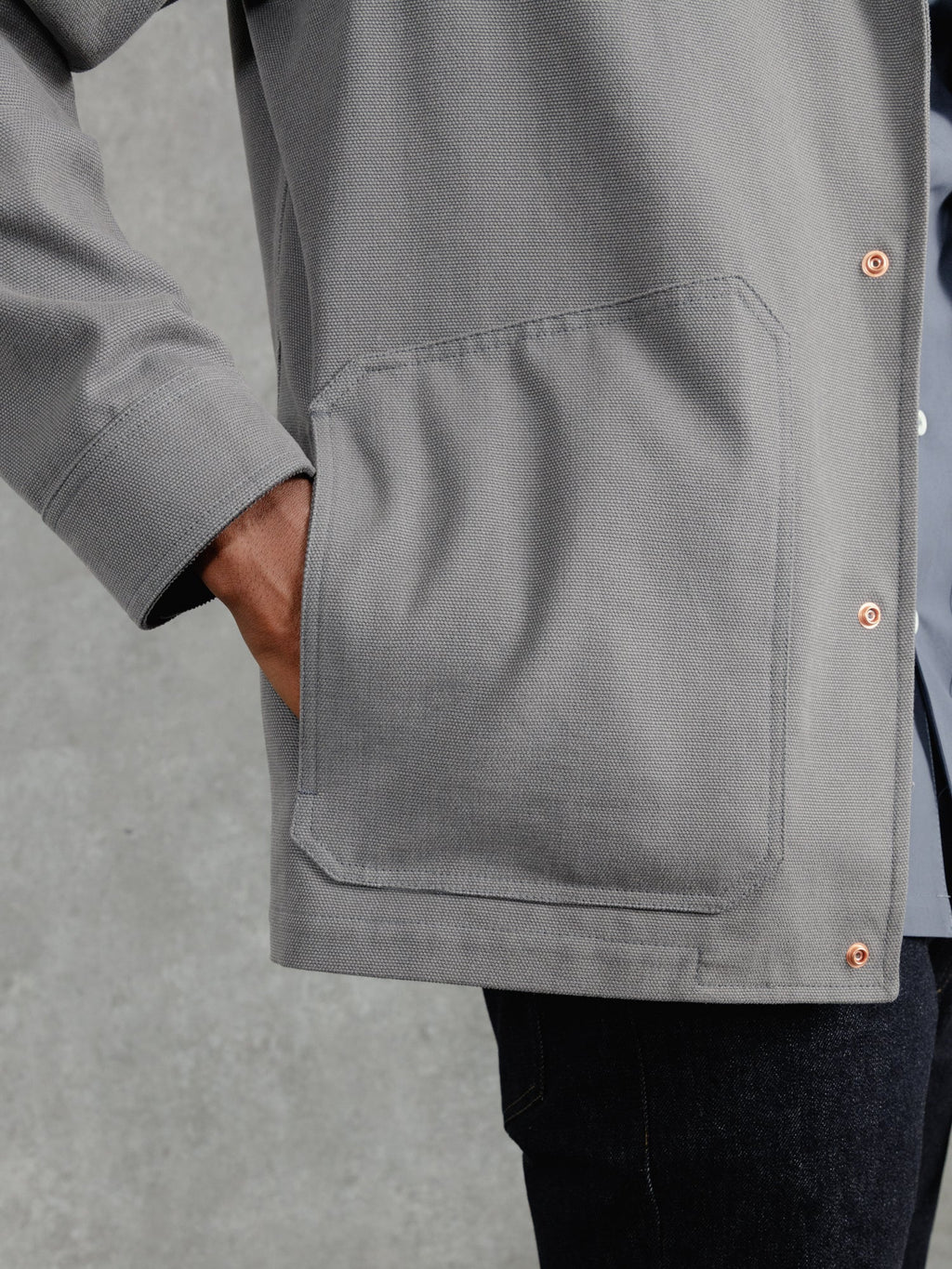 The Panama Coach Jacket - Fog