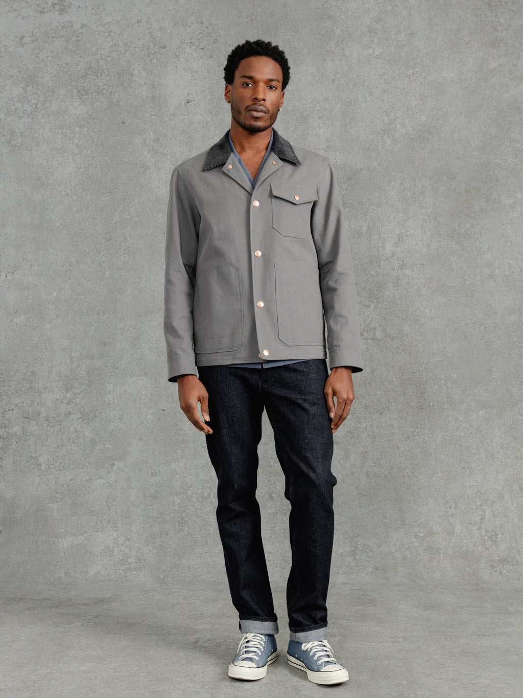 The Panama Coach Jacket - Fog