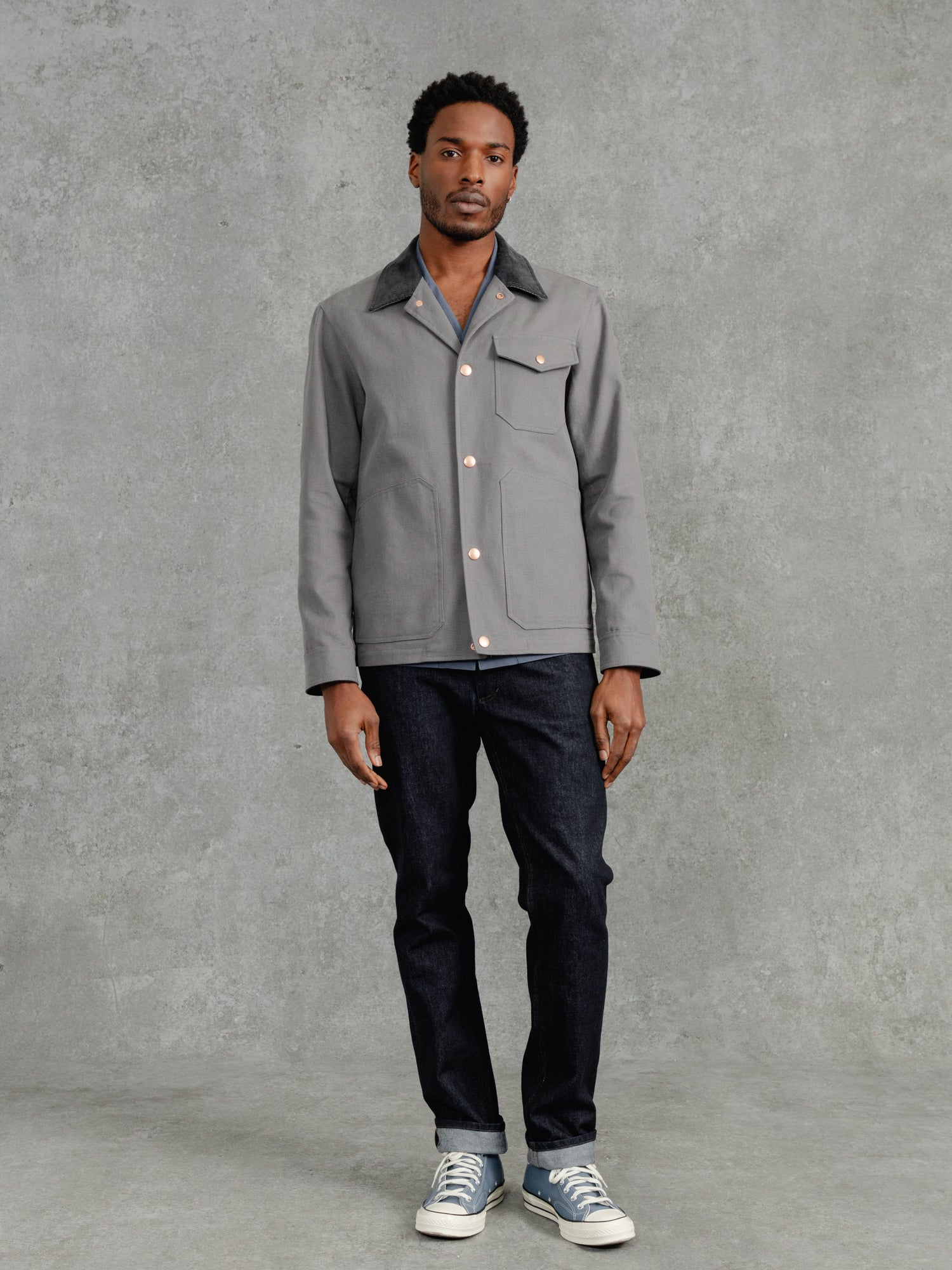 The Panama Coach Jacket - Fog