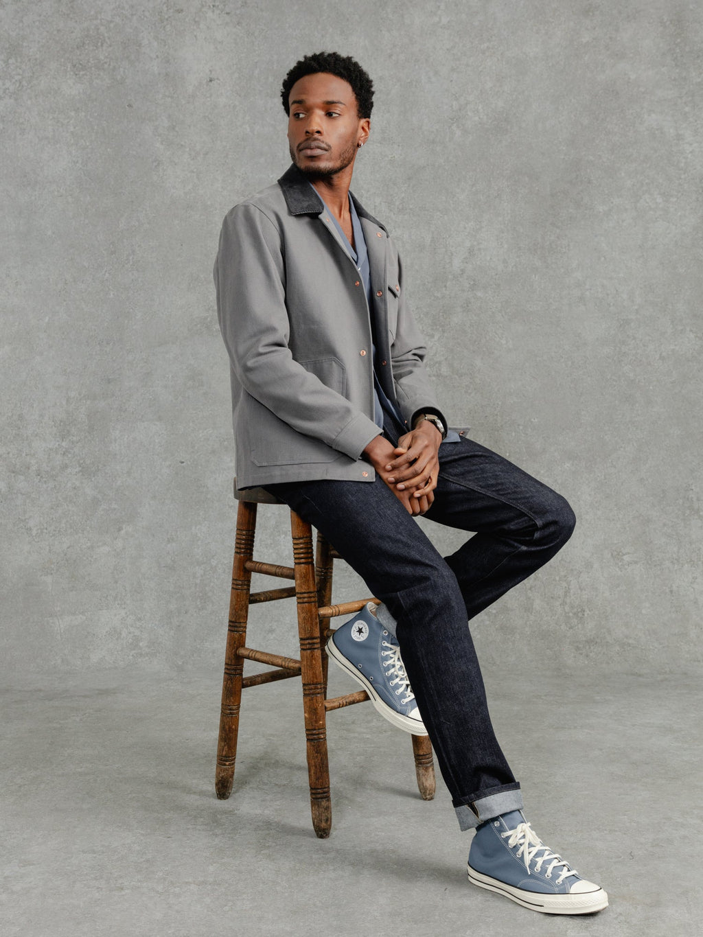 The Panama Coach Jacket - Fog