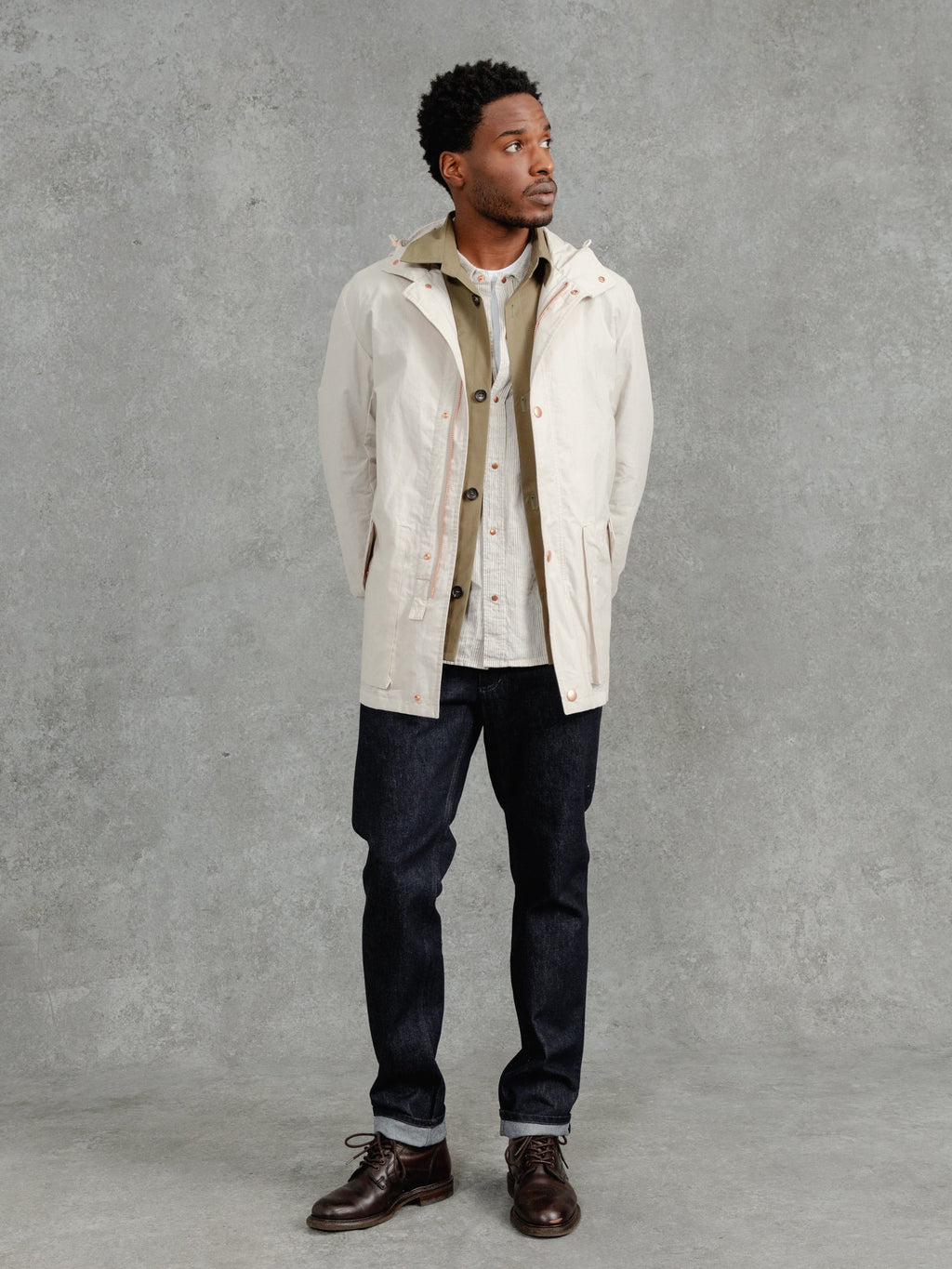 The Portobello Parka - Alabaster