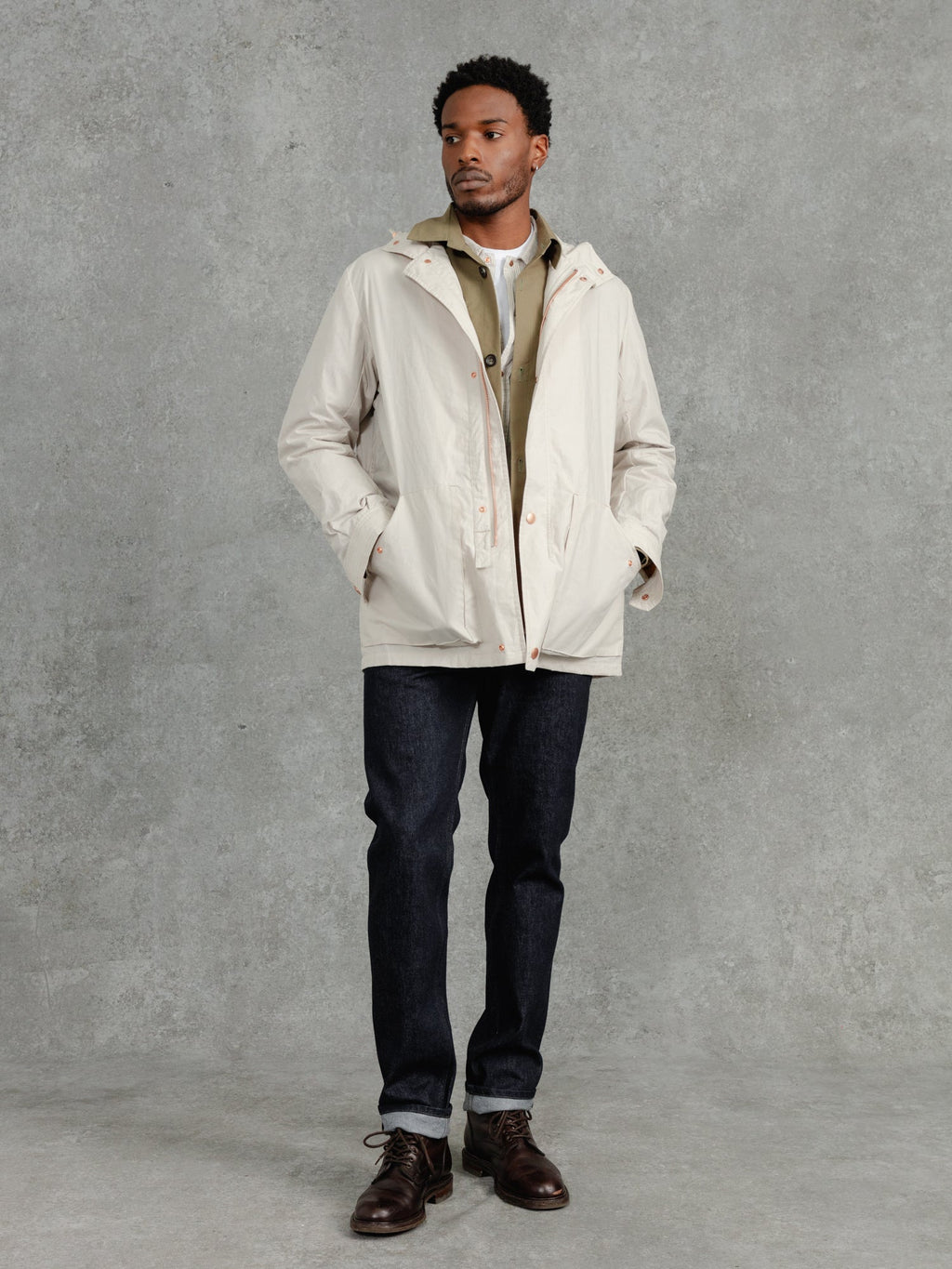 The Portobello Parka - Alabaster