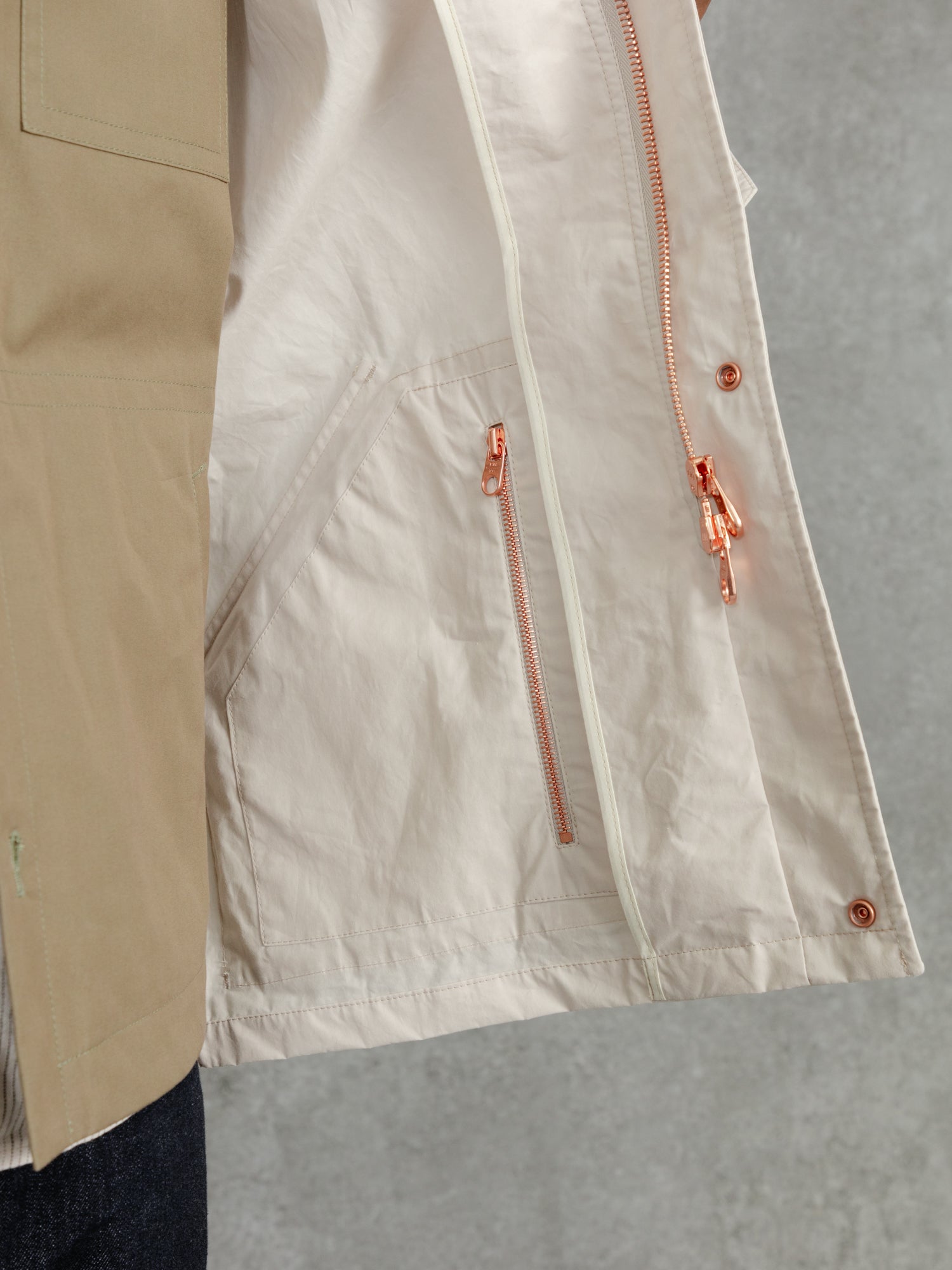 The Portobello Parka - Alabaster