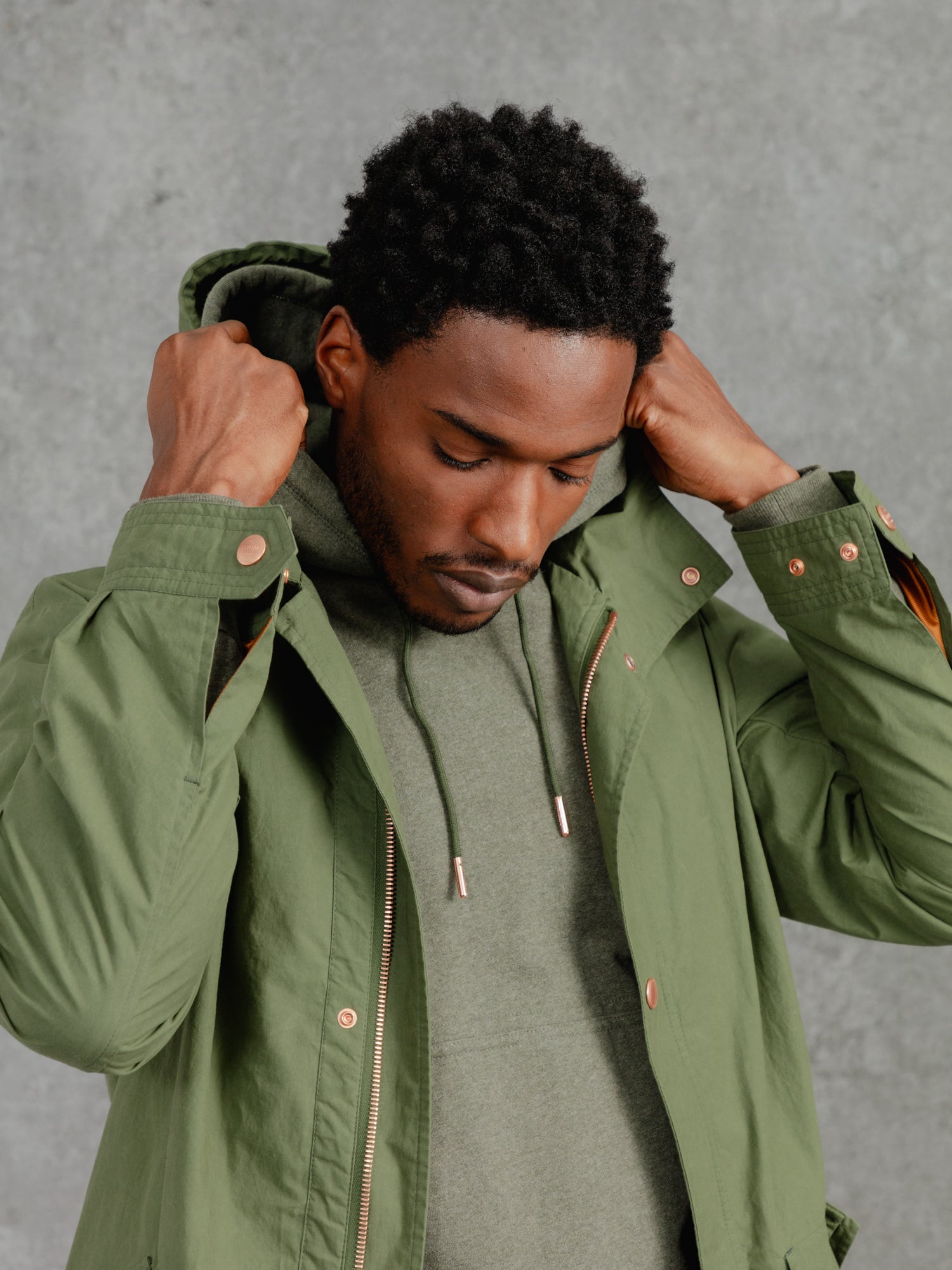 The Portobello Parka - Sage