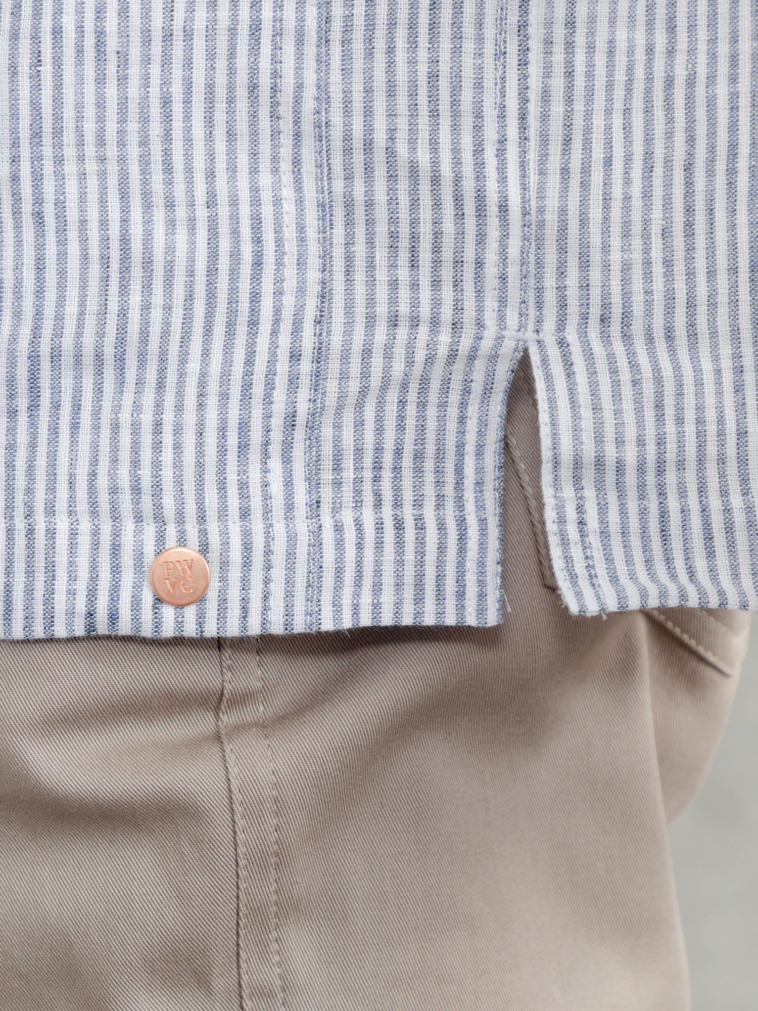 The Chelsea Cuban Collar Shirt - Ink