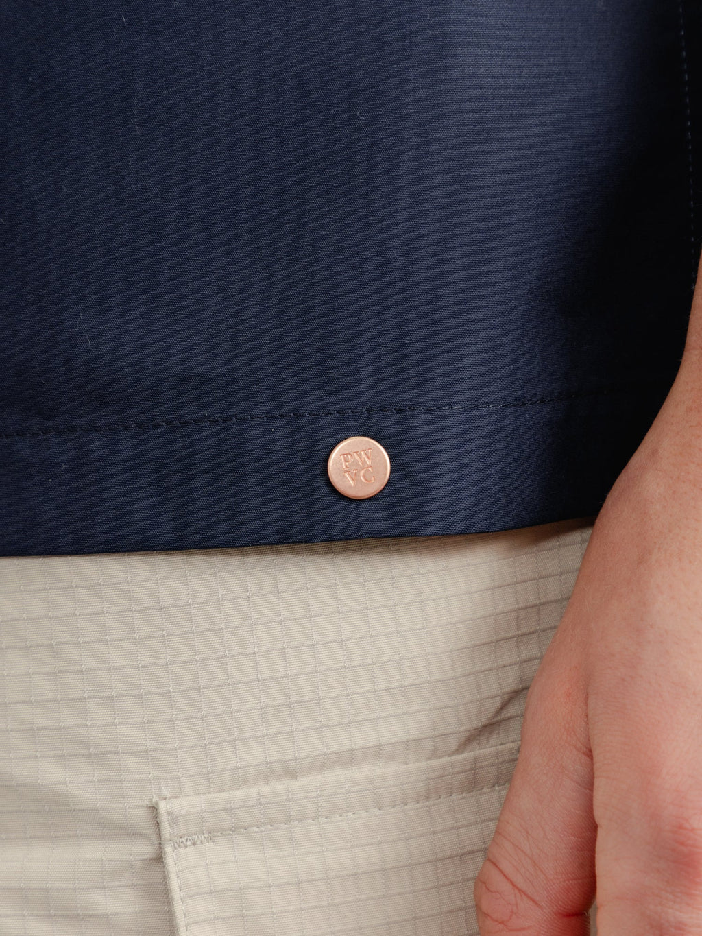 The Cotton Cuban Collar Shirt - Ink