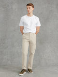 The Fitzrovia Cargo Trousers - Alabaster