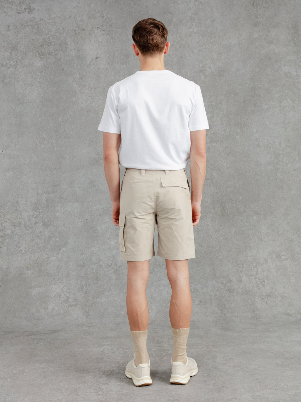 The Fitzrovia Cargo Shorts - Alabaster