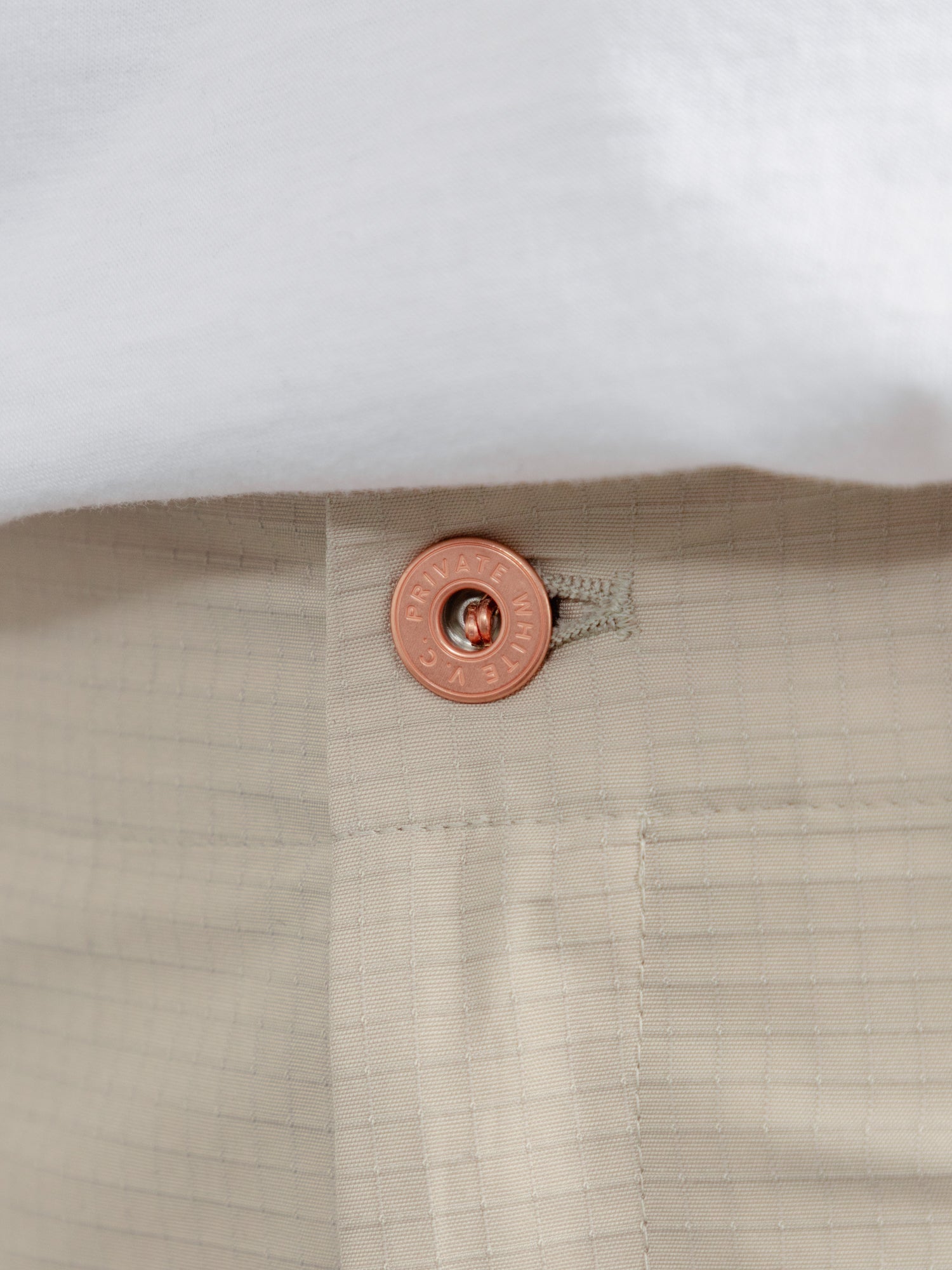 The Fitzrovia Cargo Shorts - Alabaster